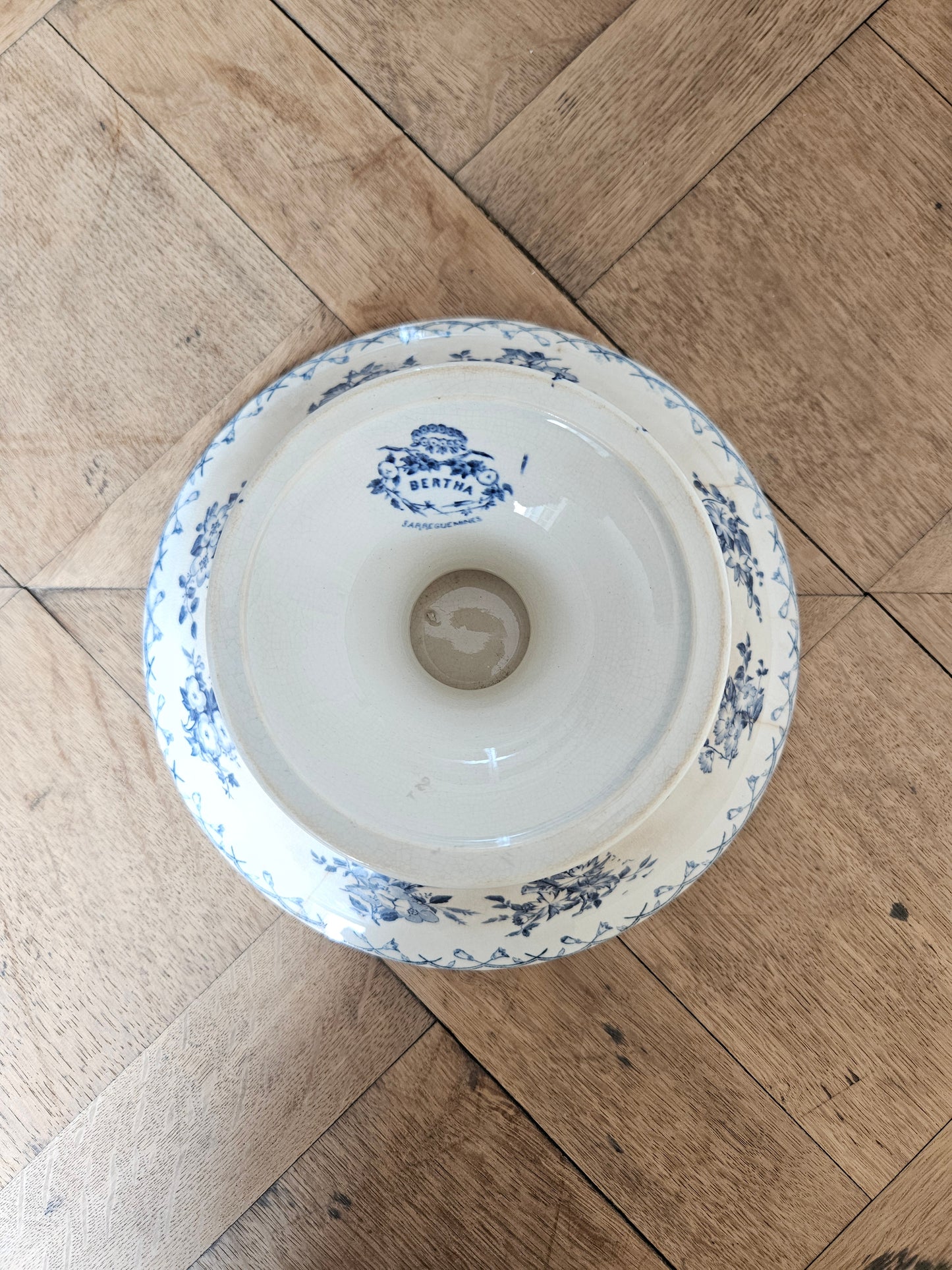 Estampille Sarreguemines Bertha