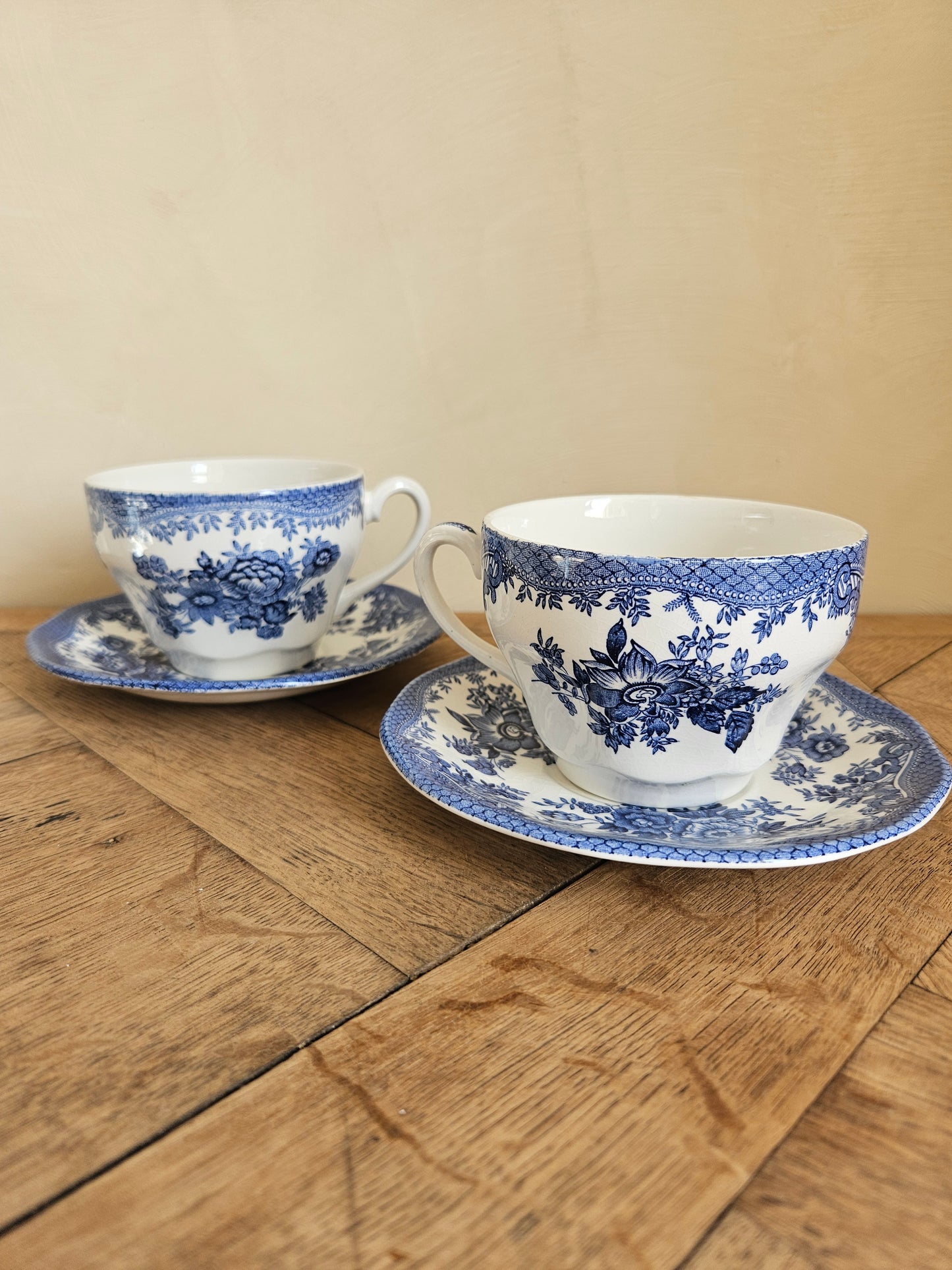 Tasses vintage Wedgwood, Asiatic Pheasants