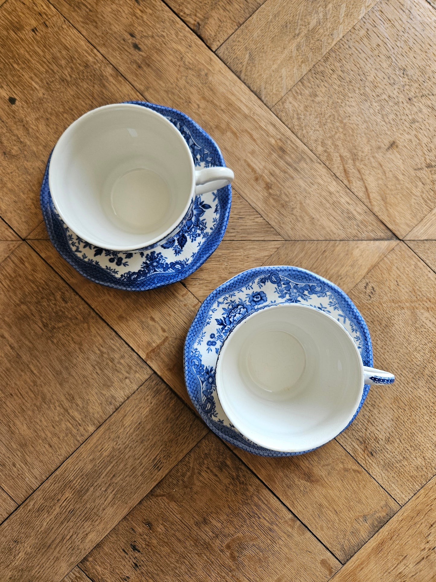 Tasses vintage Wedgwood, Asiatic Pheasants