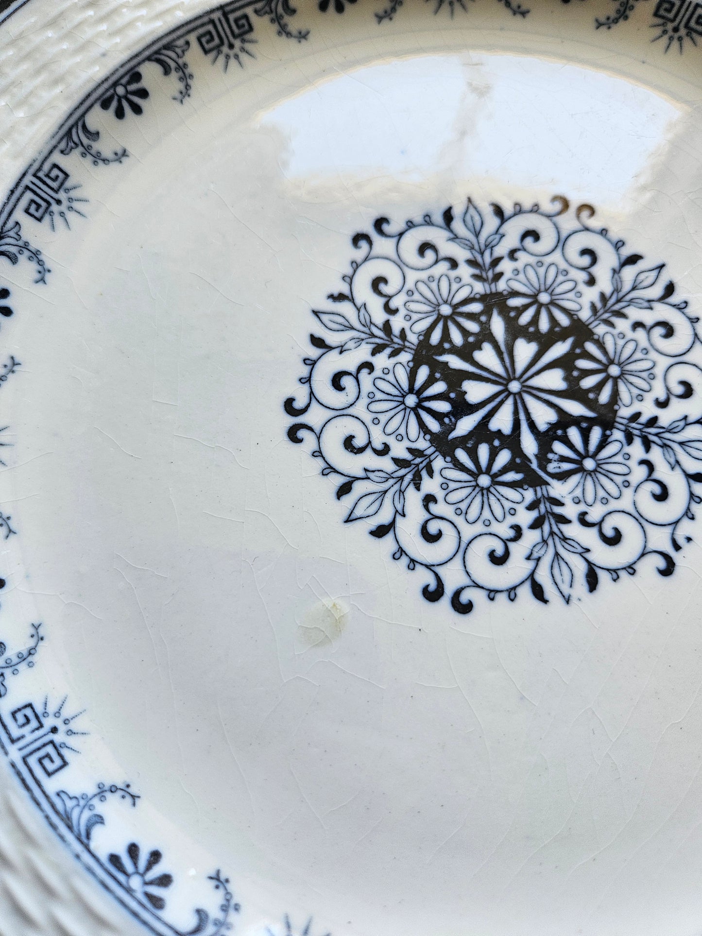 Assiettes plates anciennes Mintons, Kerry #1