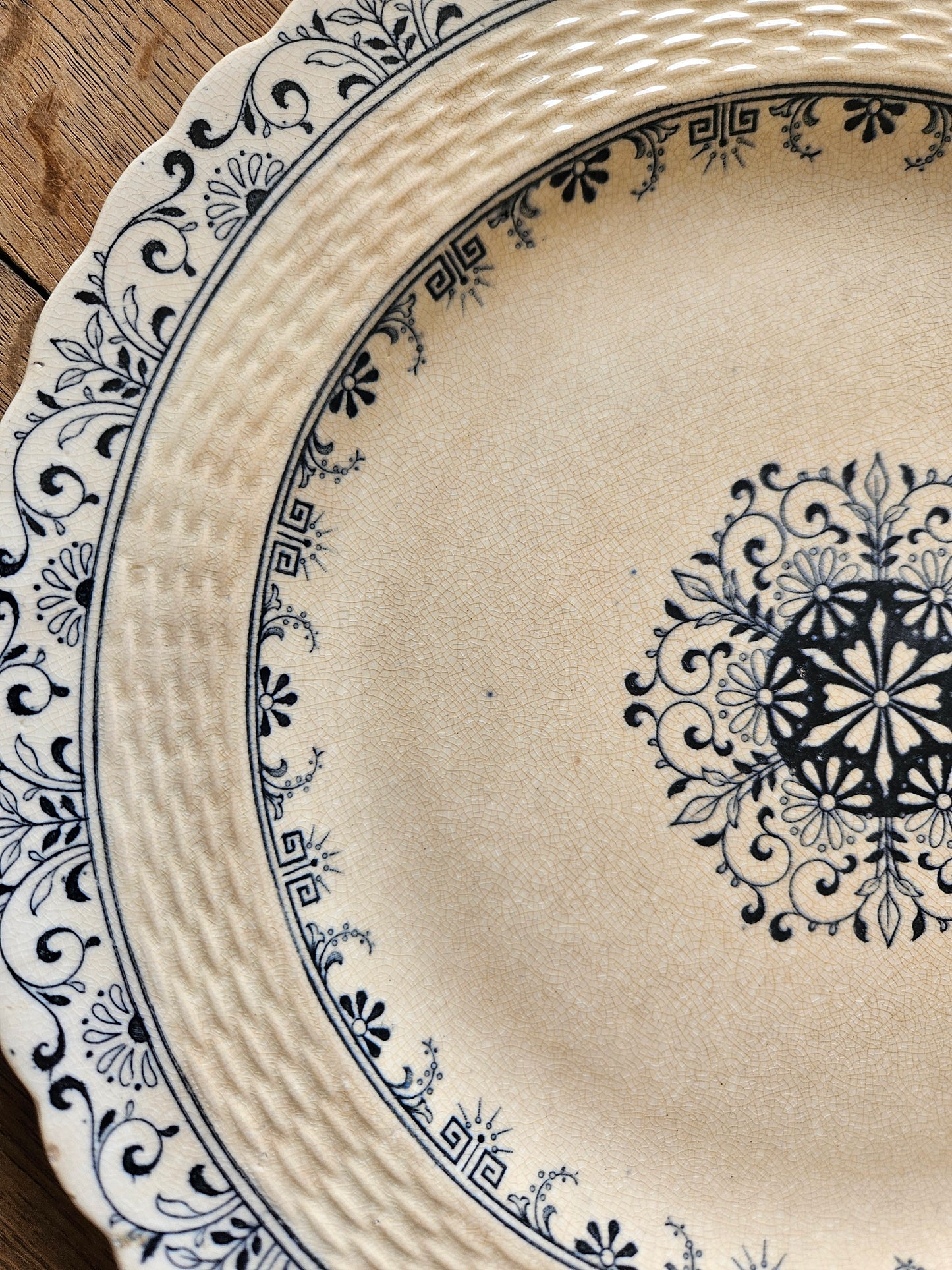 Assiettes plates anciennes Mintons, Kerry #2