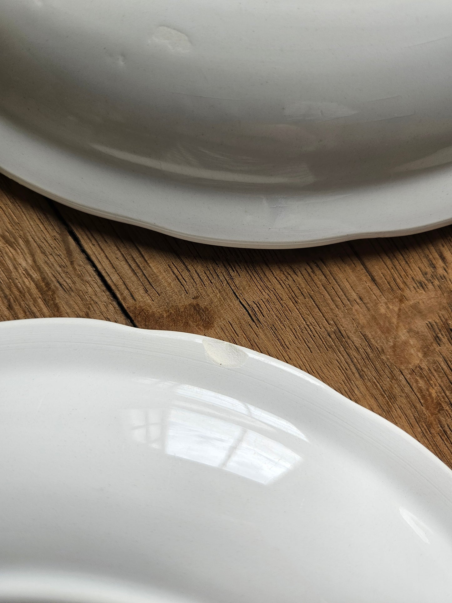 Assiettes plates Digoin, Colvert