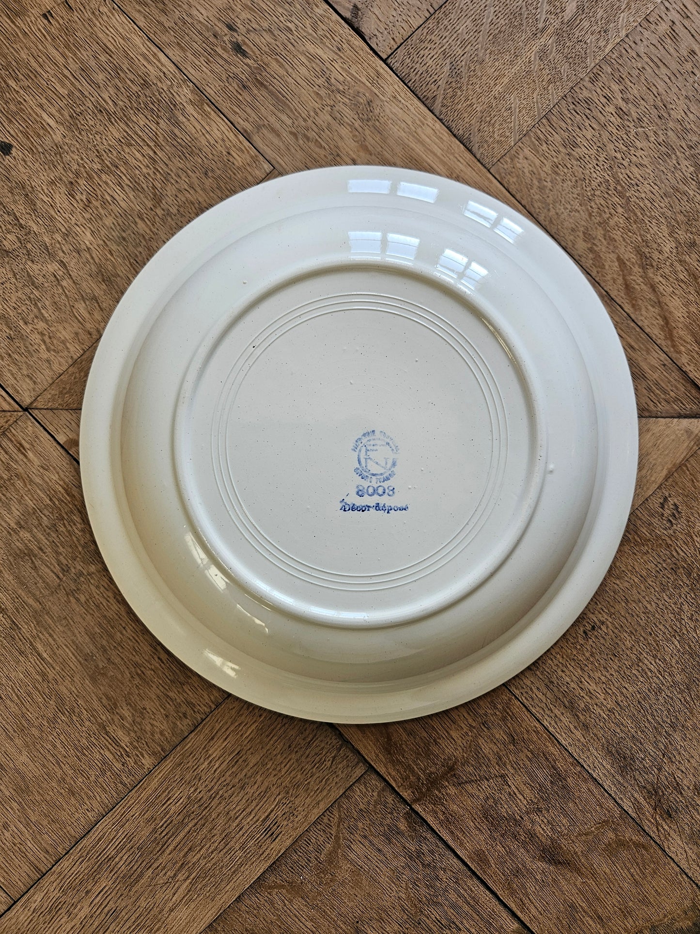 Plat creux Faïencerie Nouvelle Givors