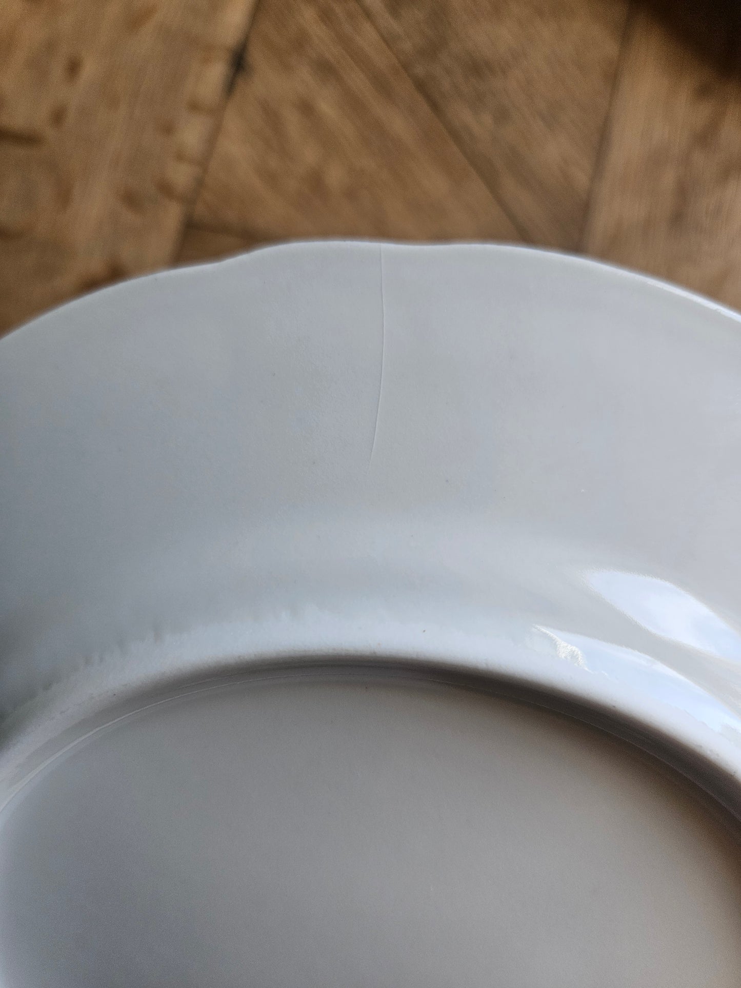 Assiettes à dessert vintage porcelaine