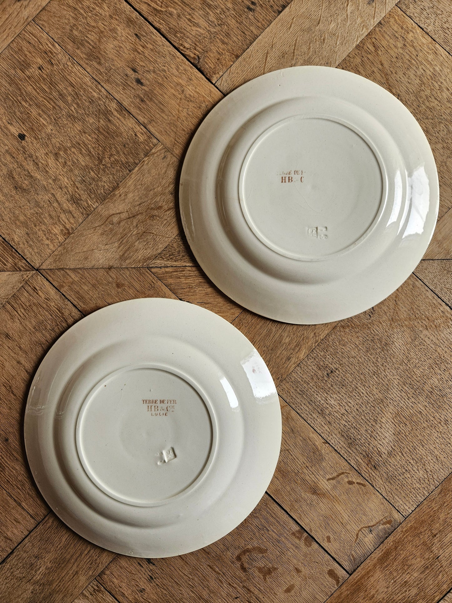 Assiettes plates HB & Cie, Lucie #2