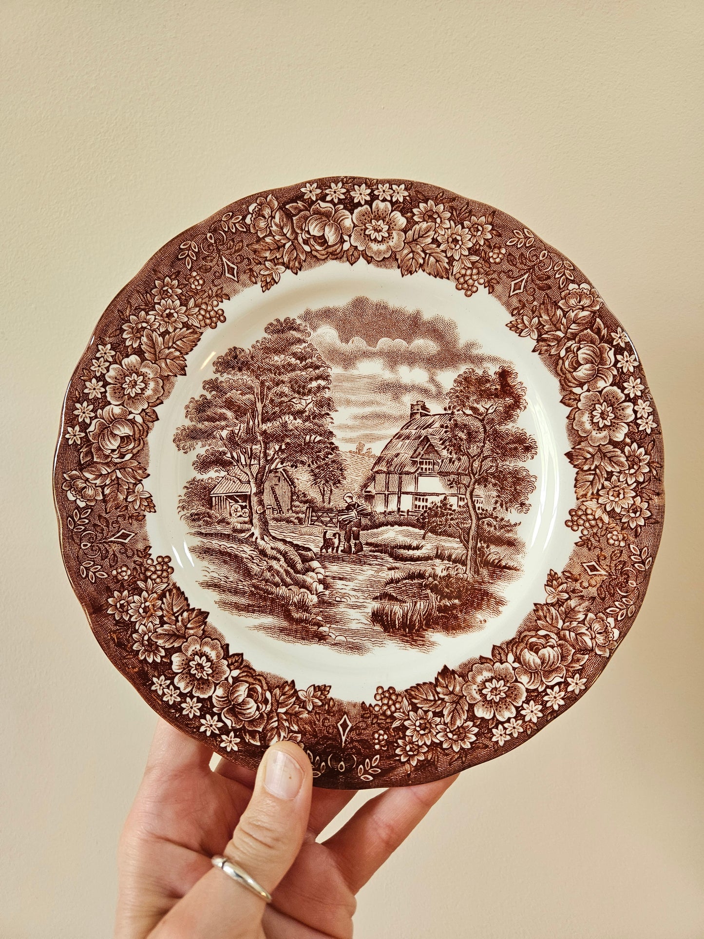 Assiettes à dessert Memory Lane, British Anchor