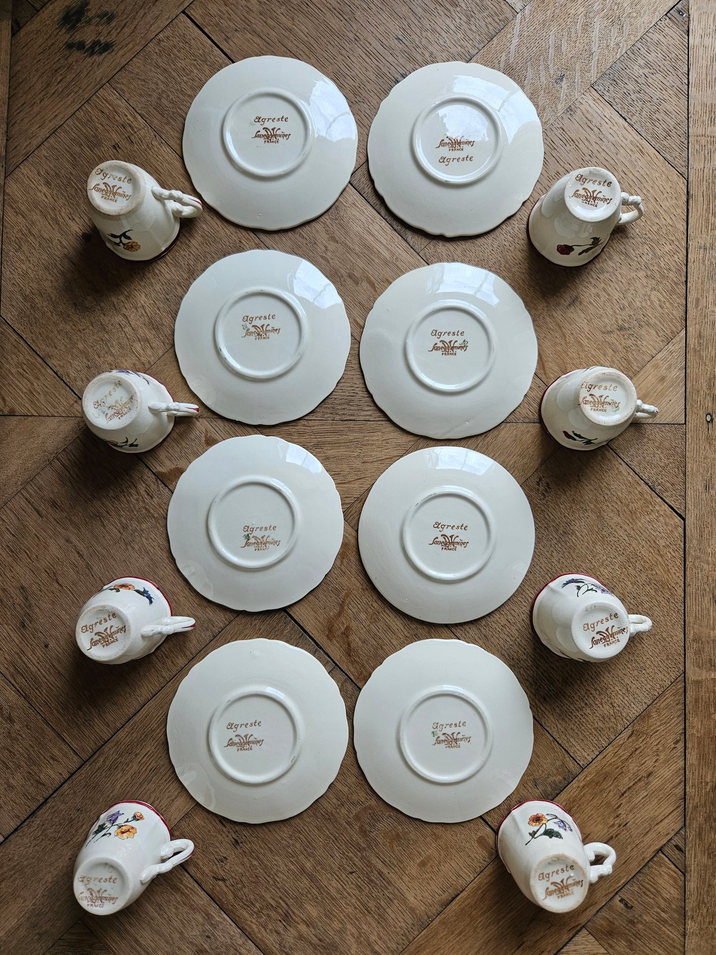 Tasses à expresso Sarreguemines, Agreste