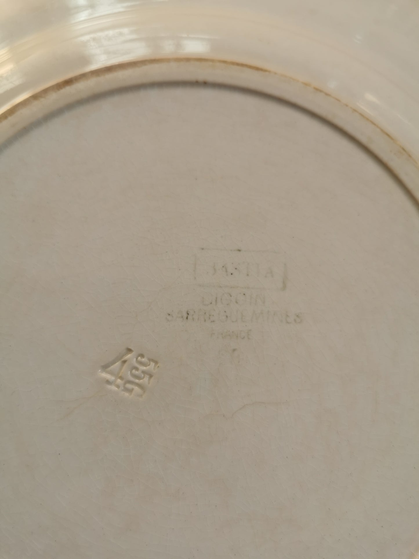 Plat rond Digoin, Bastia
