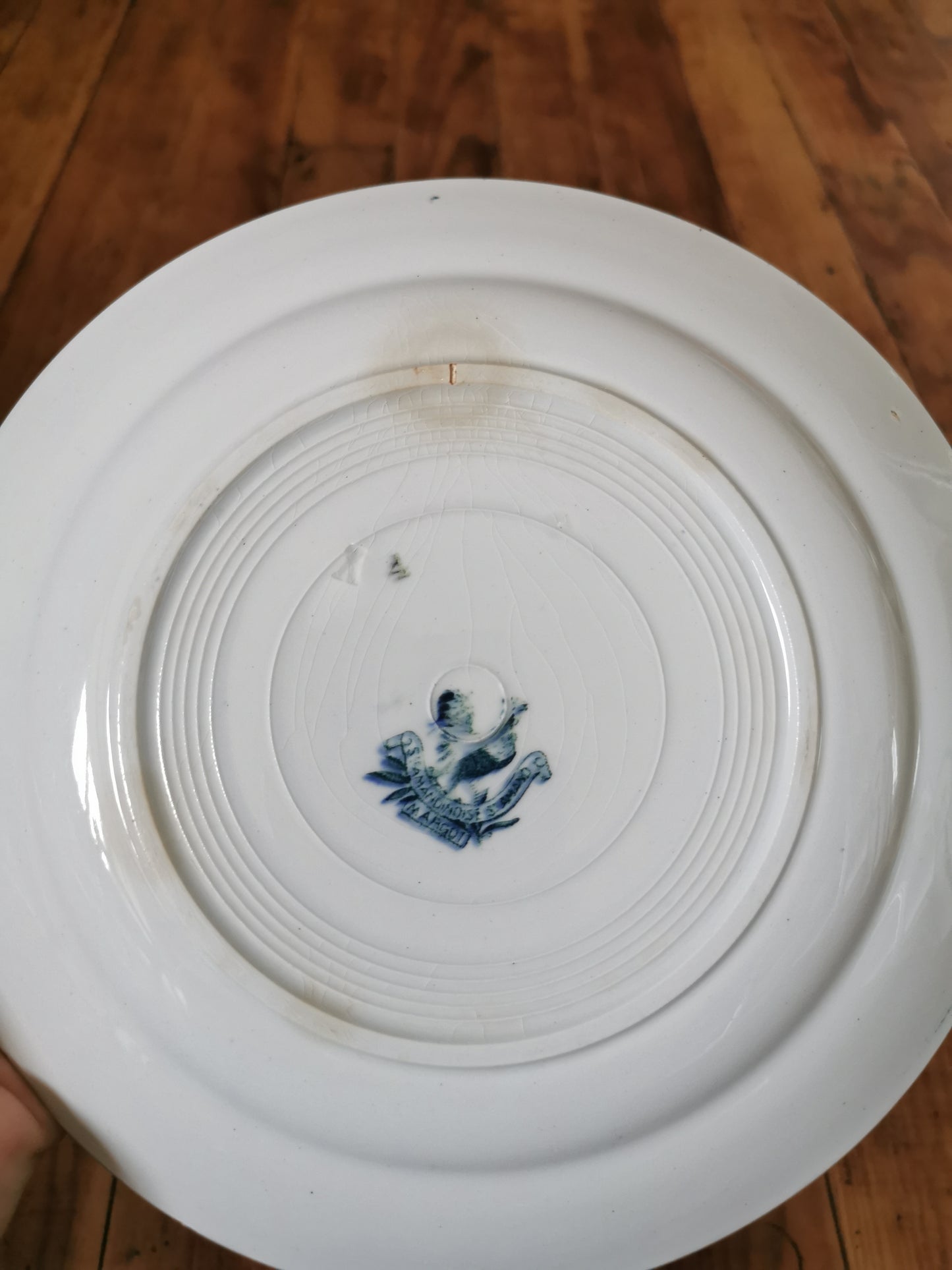 Assiettes plates Ste Amandinoise, Margot