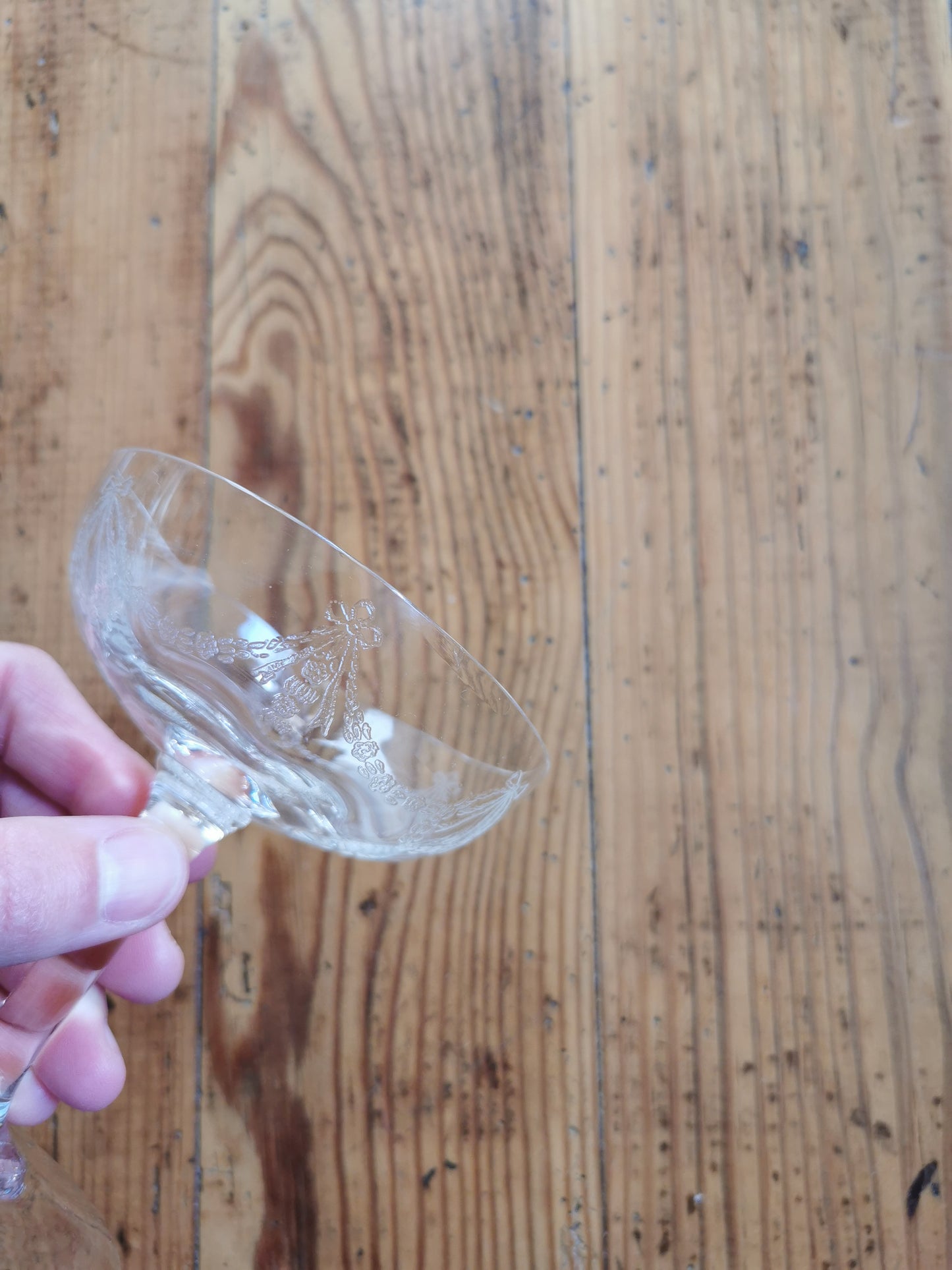 Coupes à champagne vintage