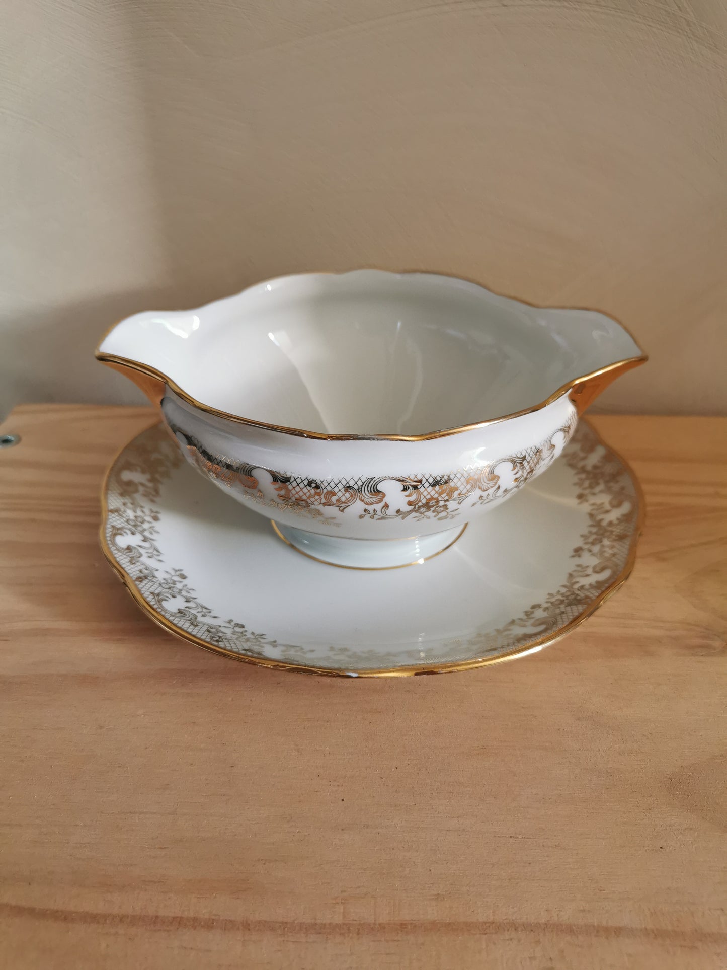 Saucière porcelaine Fernand Deshoulières