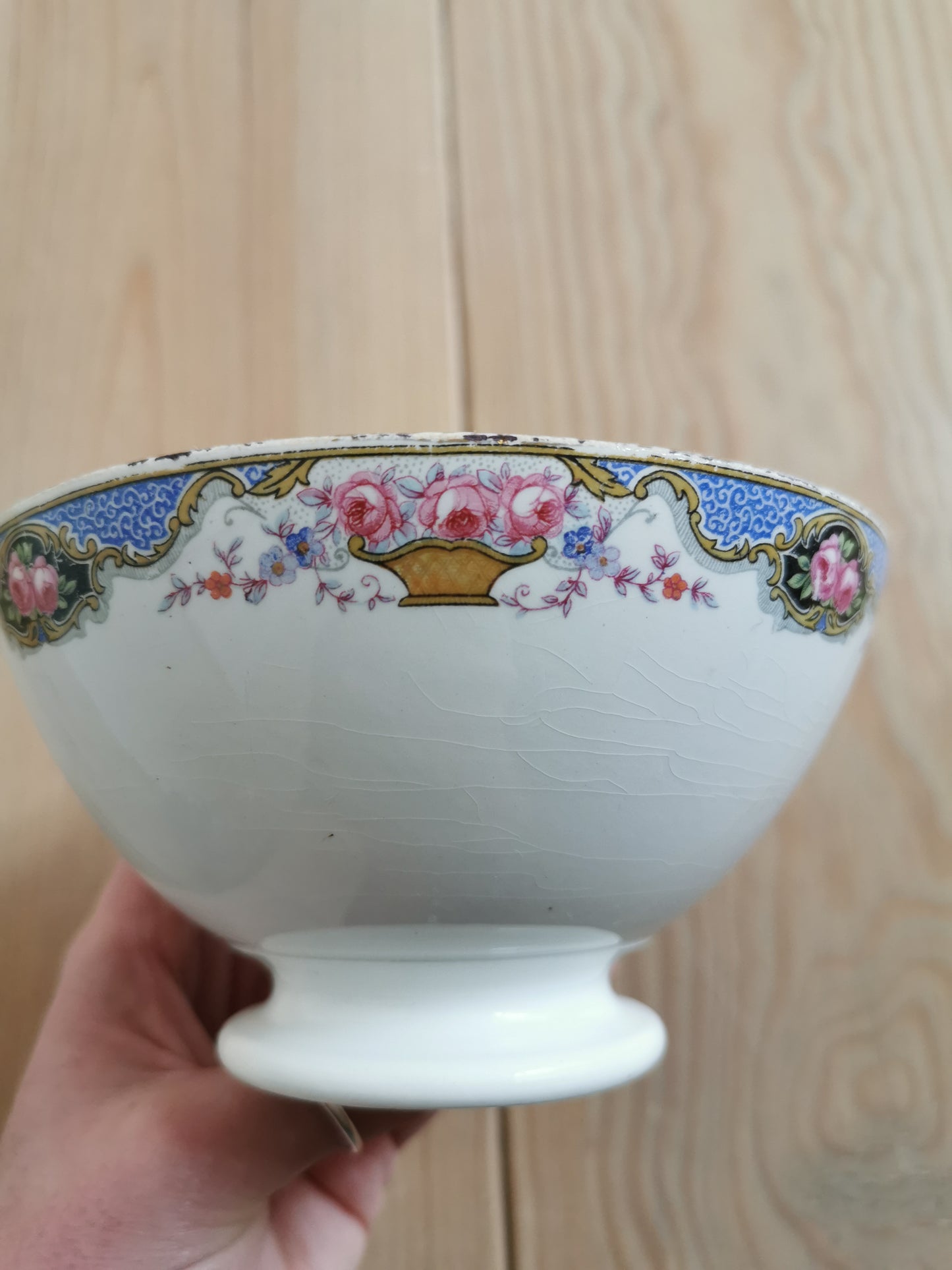 Bol vintage Digoin et Sarreguemines