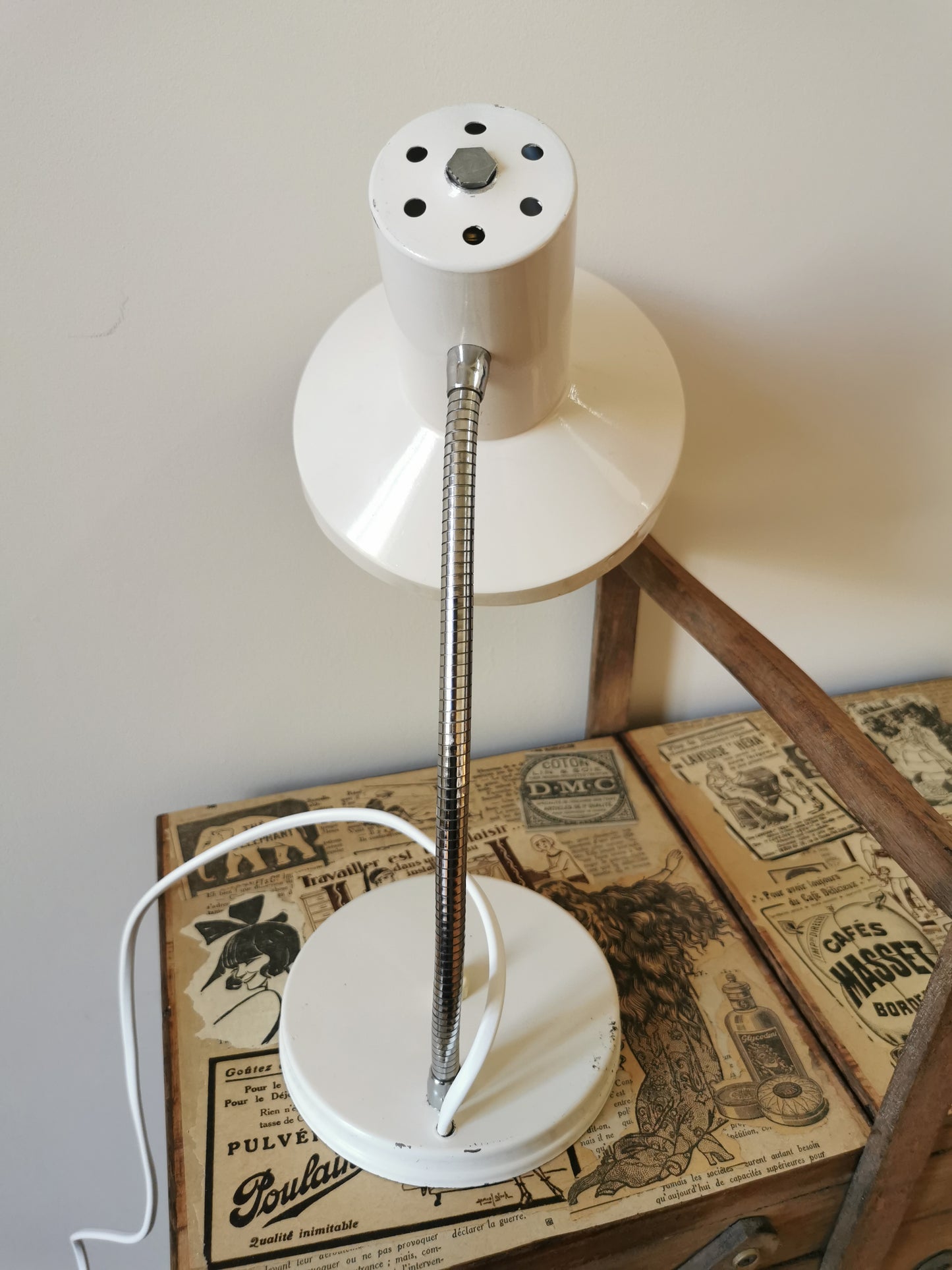 Lampe de bureau style industriel