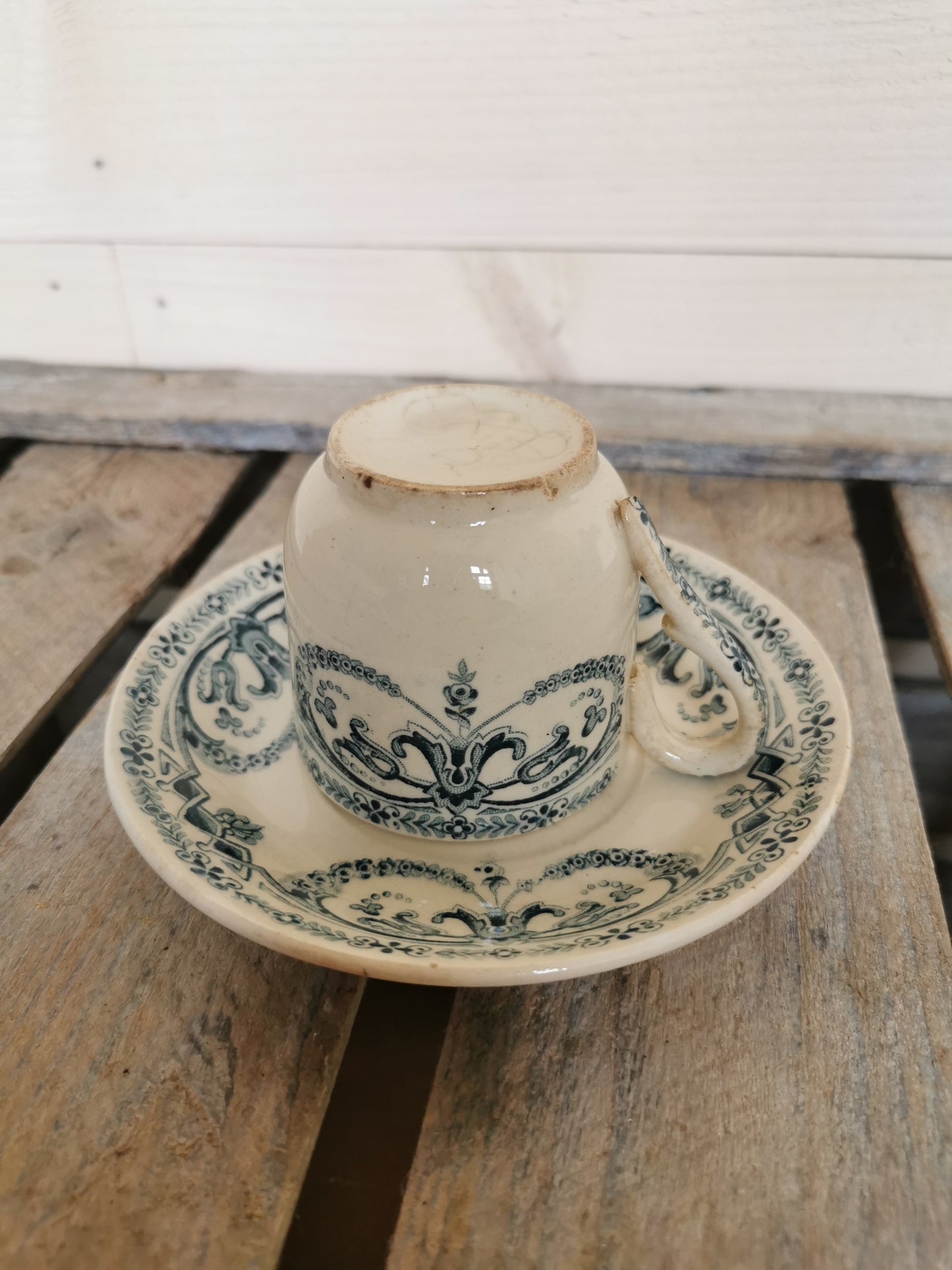 Tasses Guirlande, terre de fer