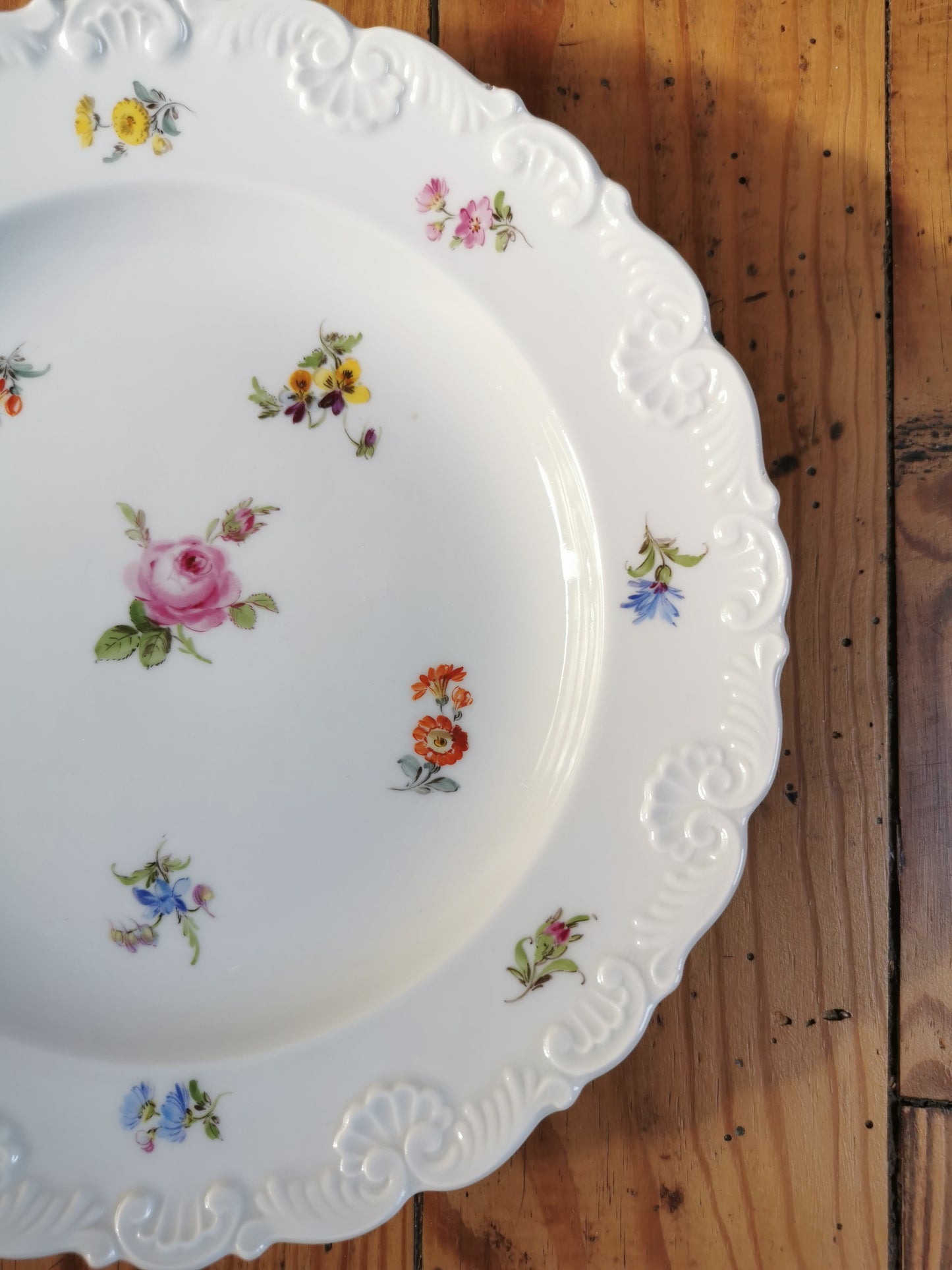 Assiette en porcelaine de Meissen