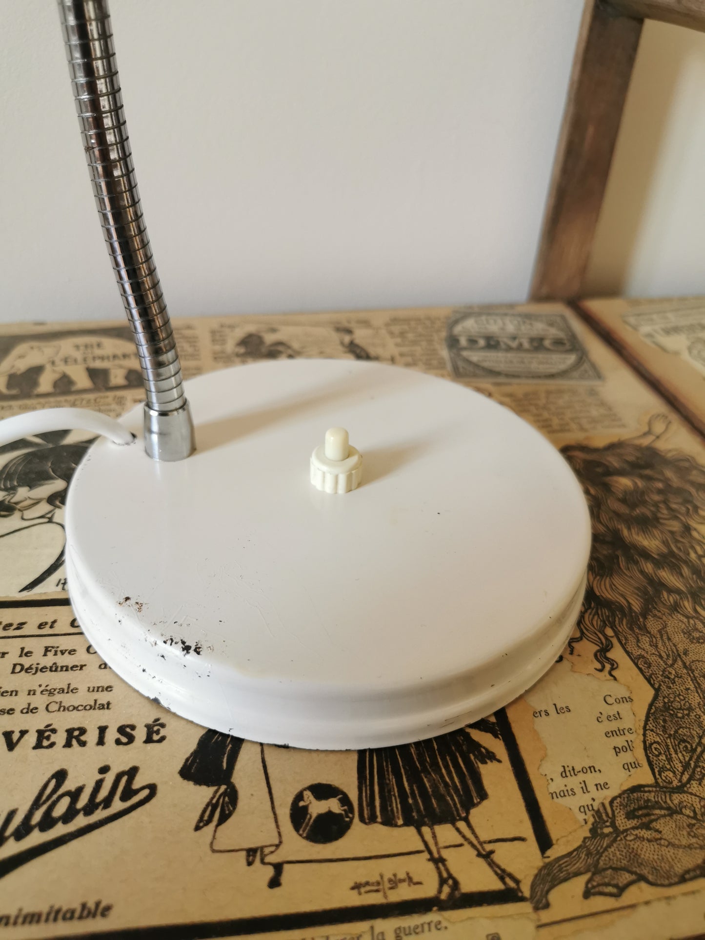 Lampe de bureau style industriel
