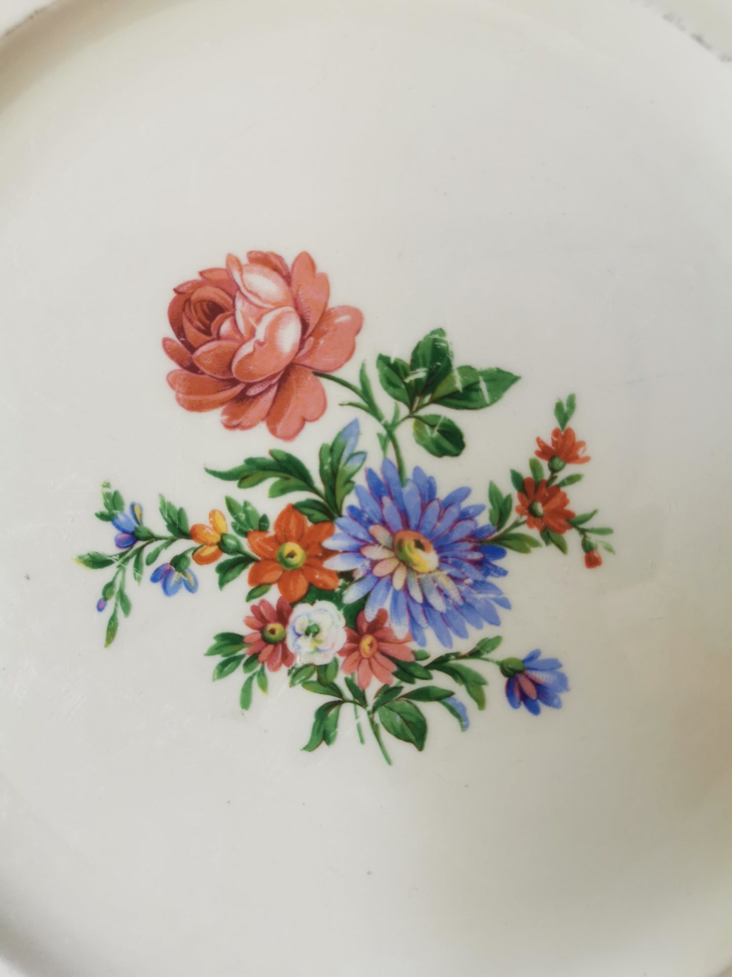 Plat à gâteaux Ceranord, fleuri