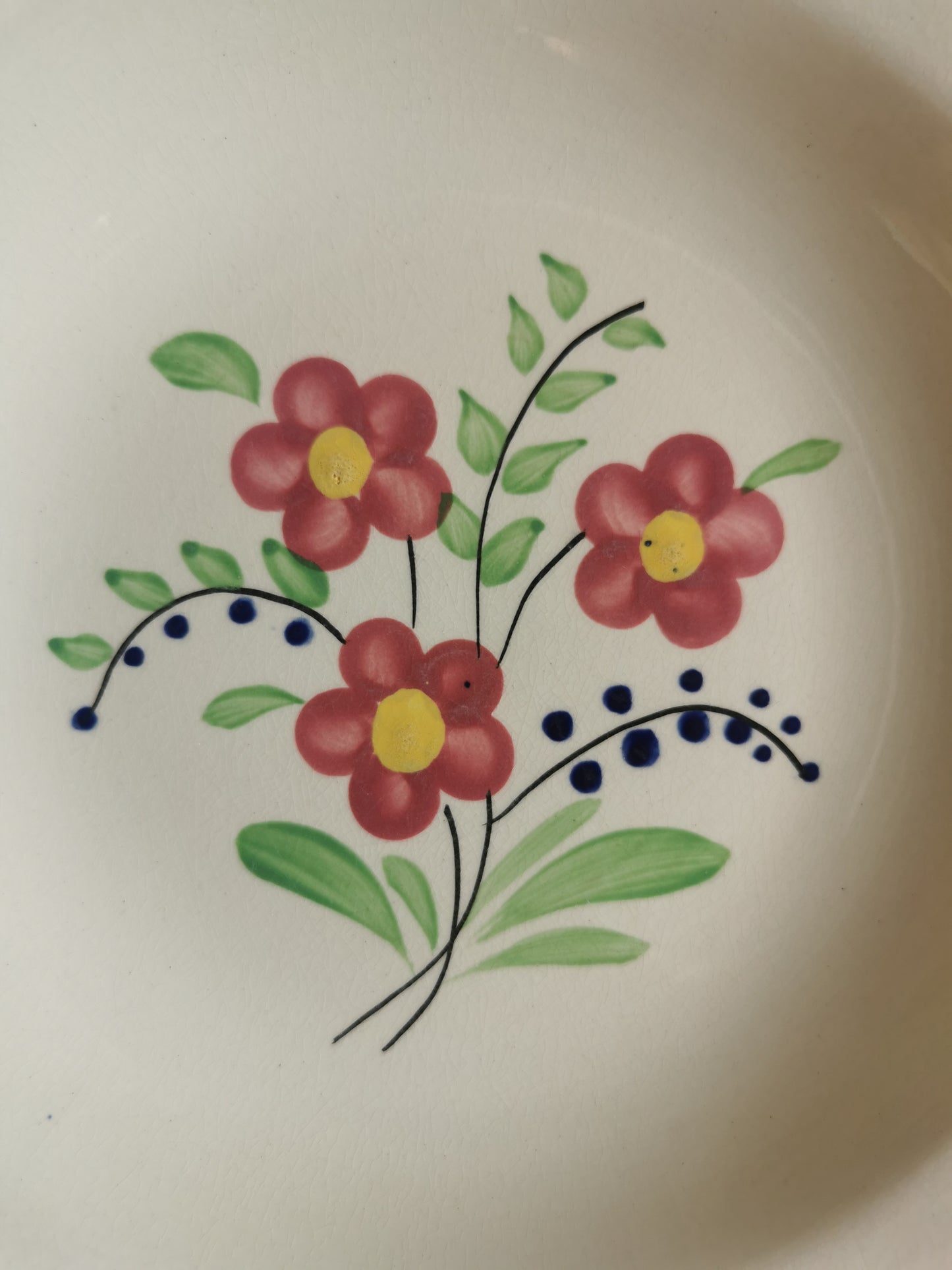 Assiettes creuses Sarreguemines, Barsac