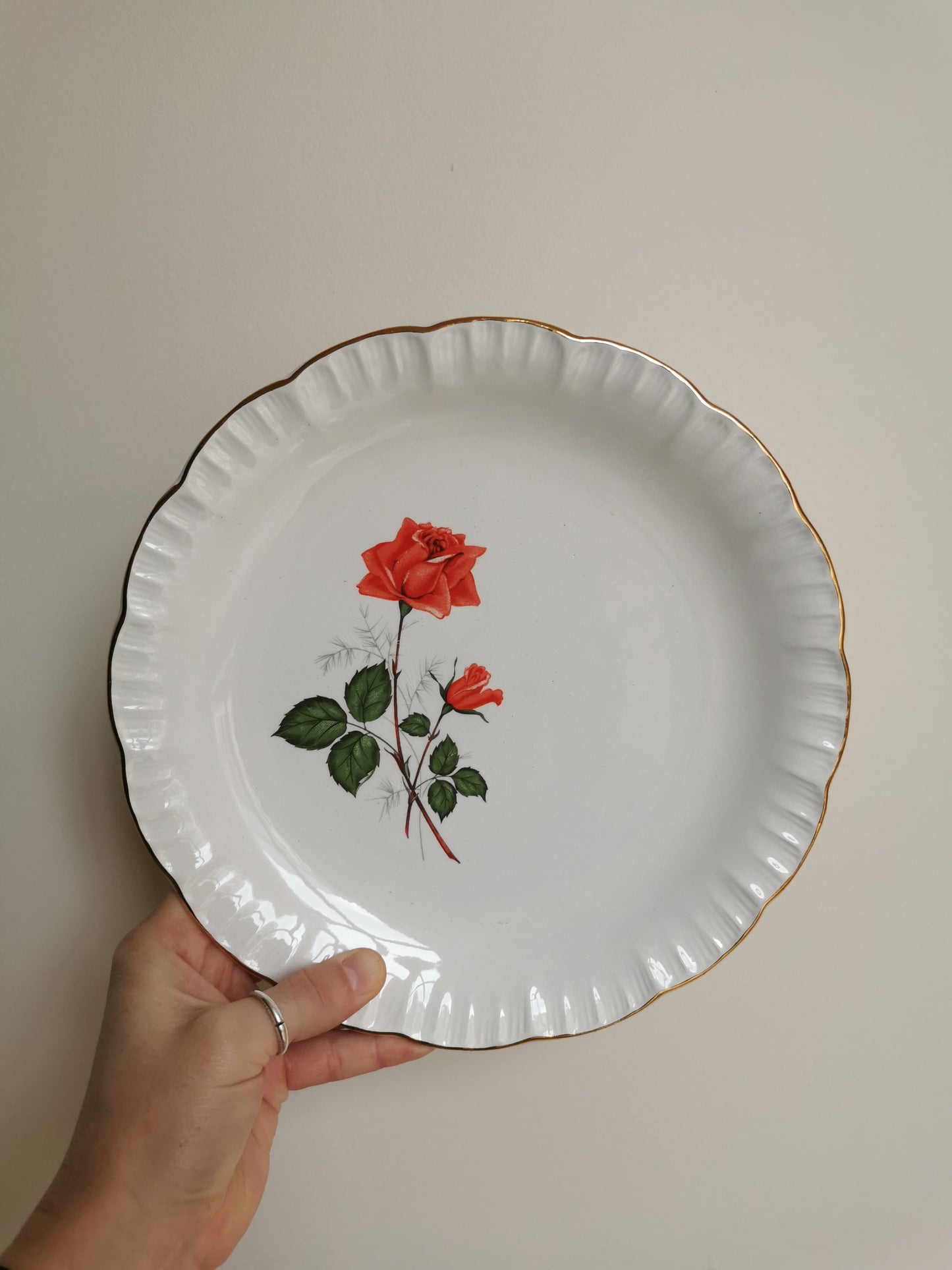 Assiettes vintage Digoin Sévigné