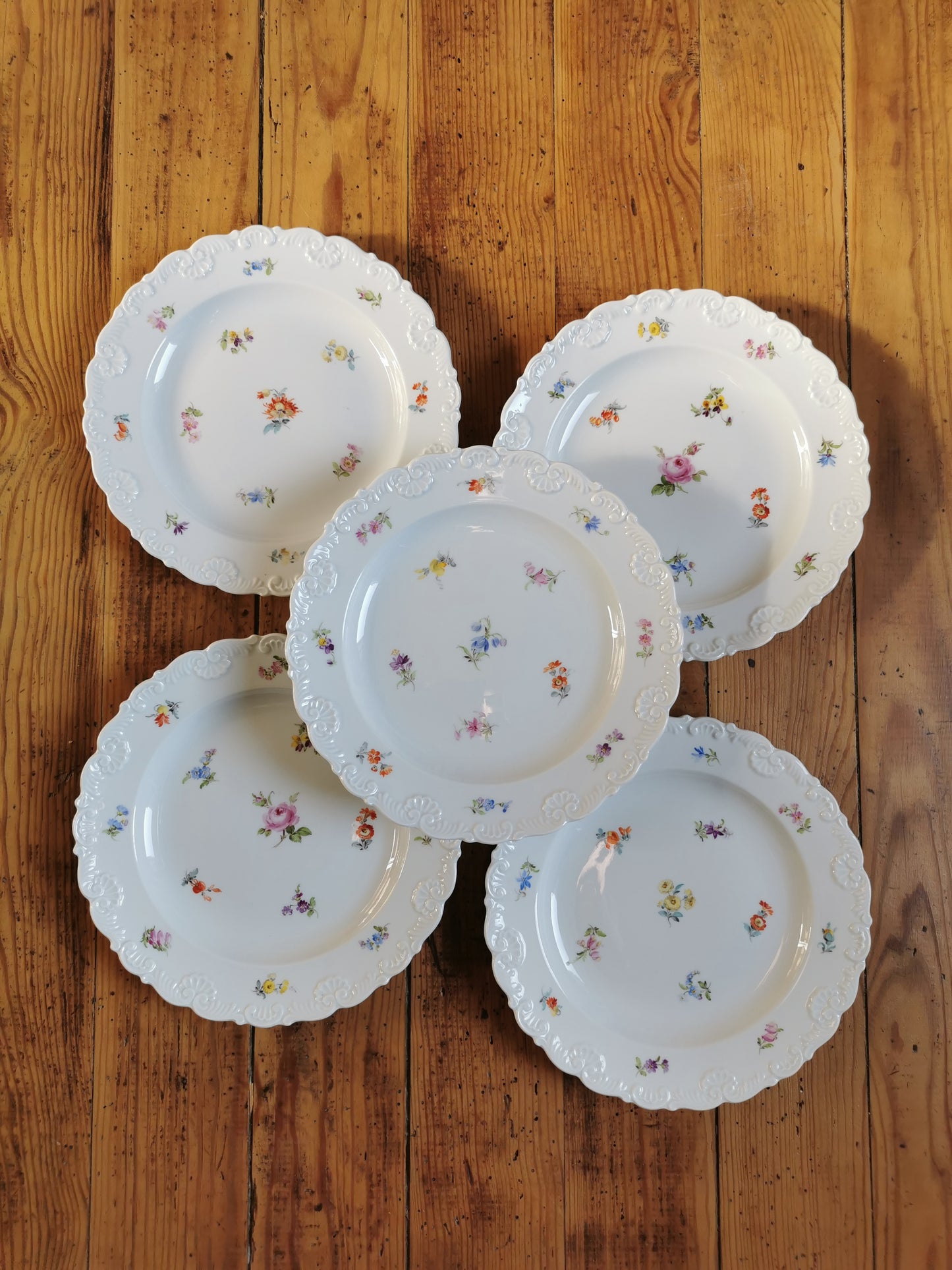 Assiette en porcelaine de Meissen