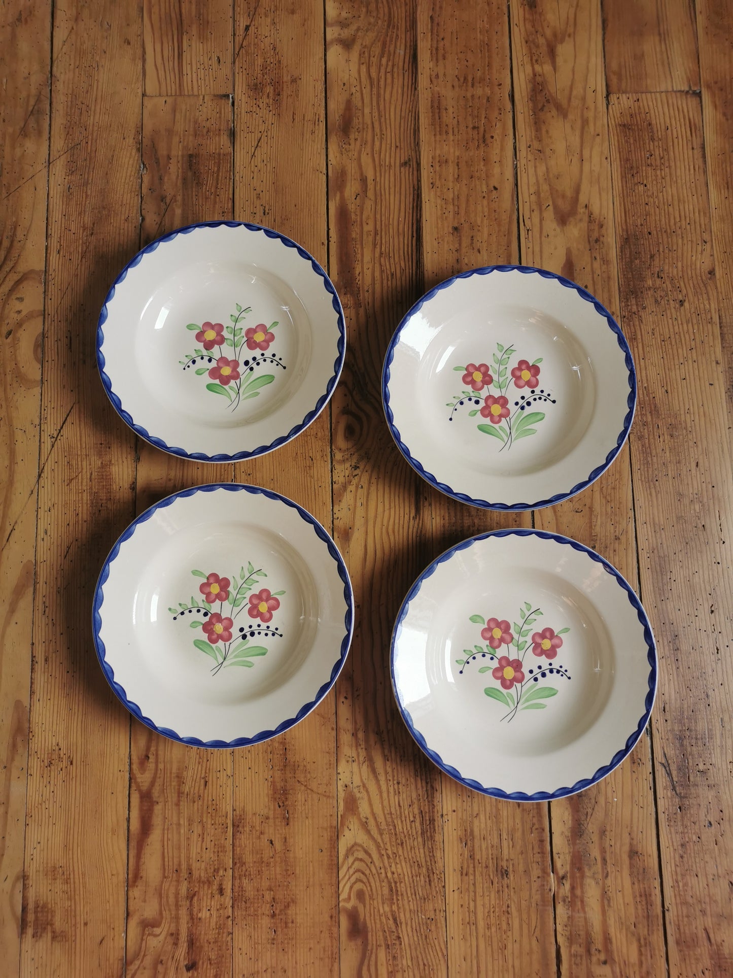 Assiettes creuses Sarreguemines, Barsac