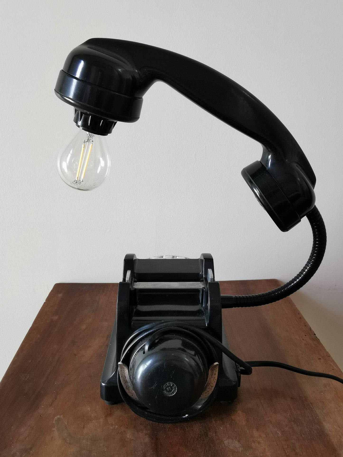 Lampe vintage BakéLight, noire