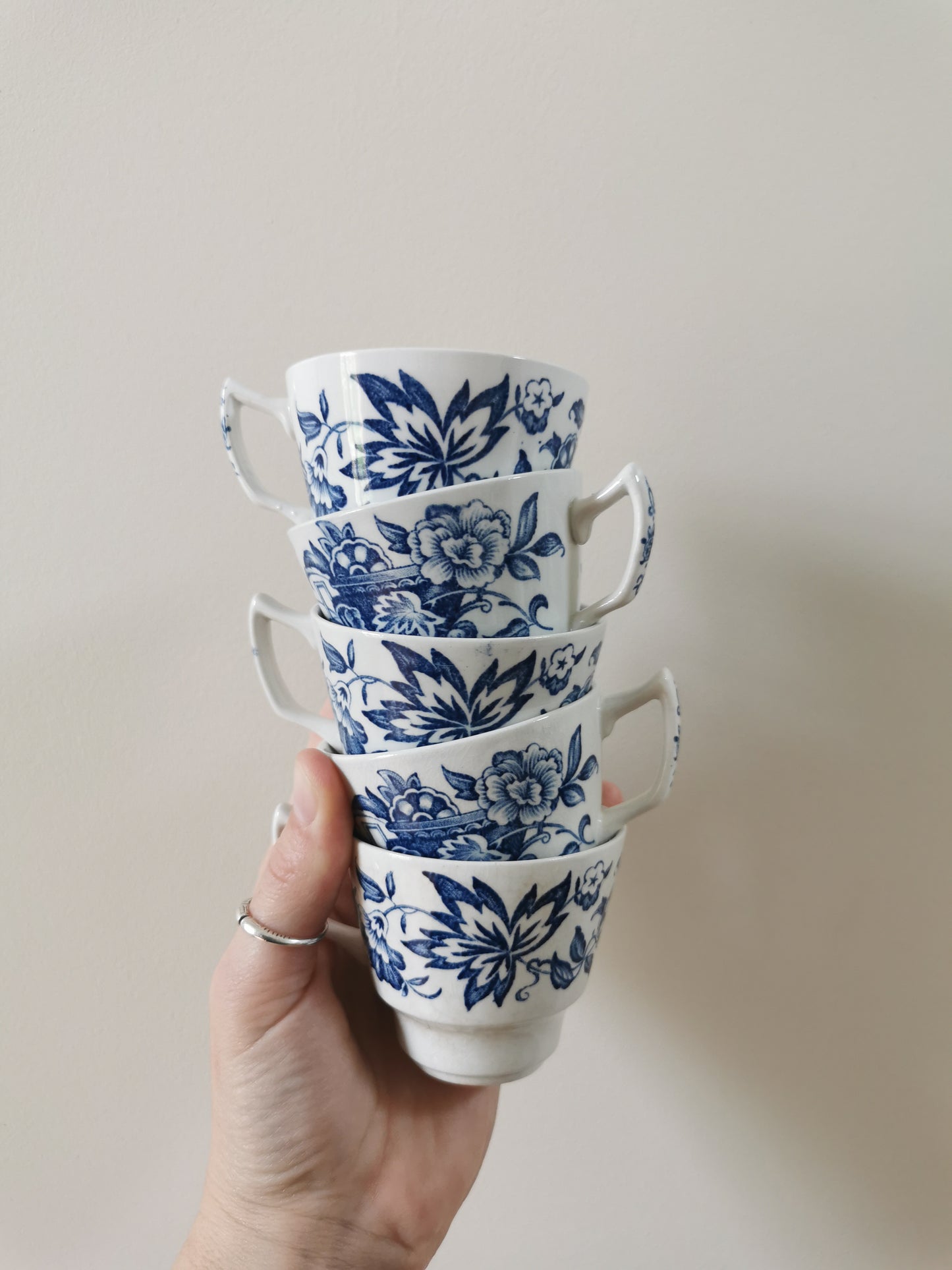 Tasses vintage Ridgway, Pagoda