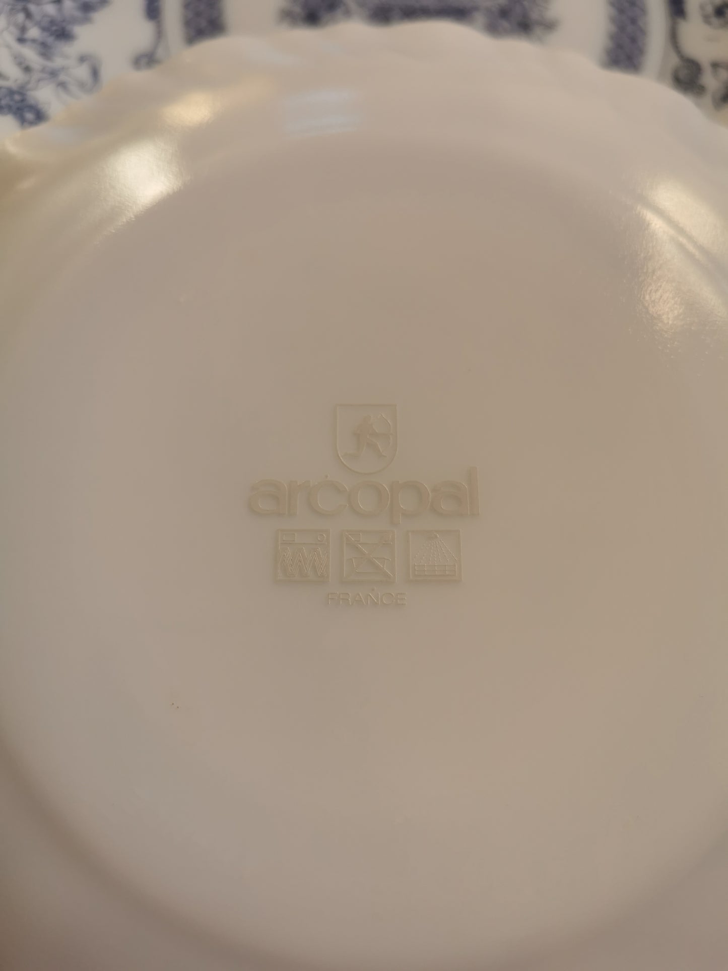 Assiettes à dessert Arcopal, Honorine