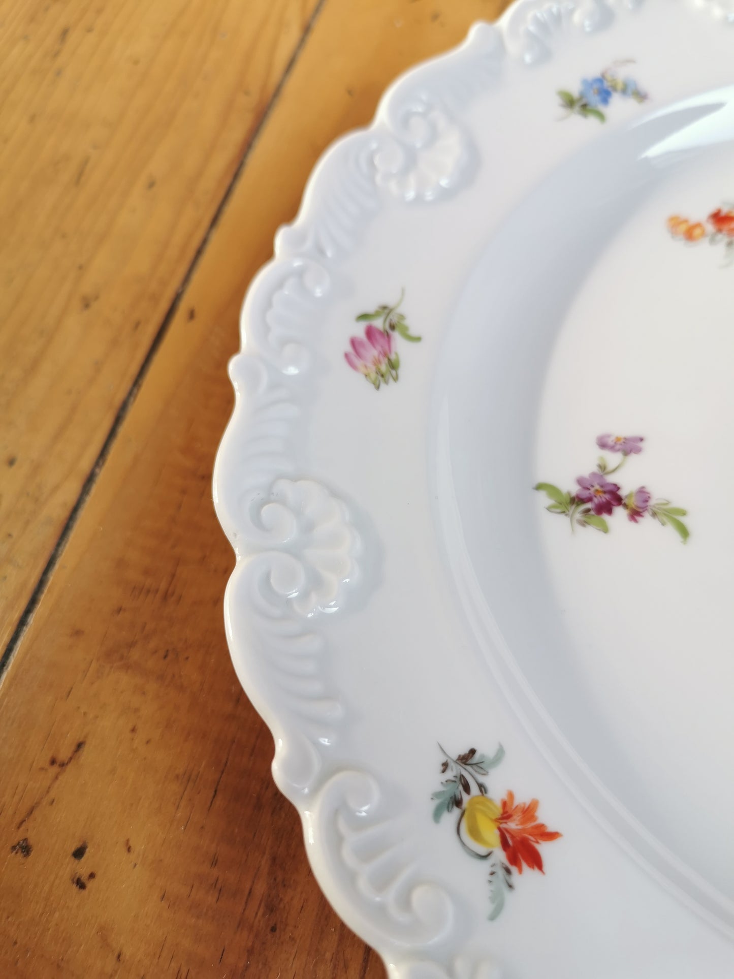Assiette en porcelaine de Meissen