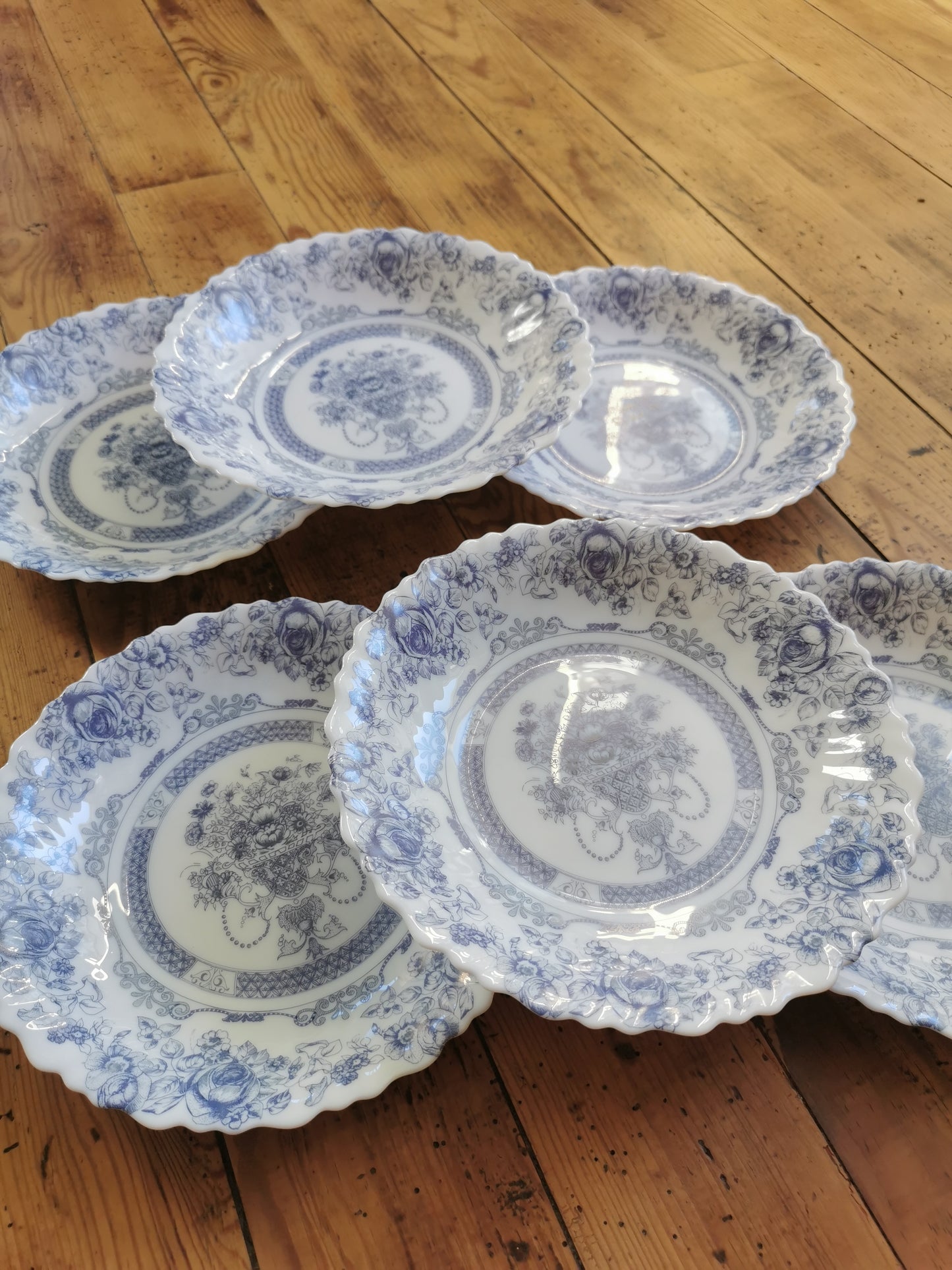 Assiettes creuses Arcopal, Honorine