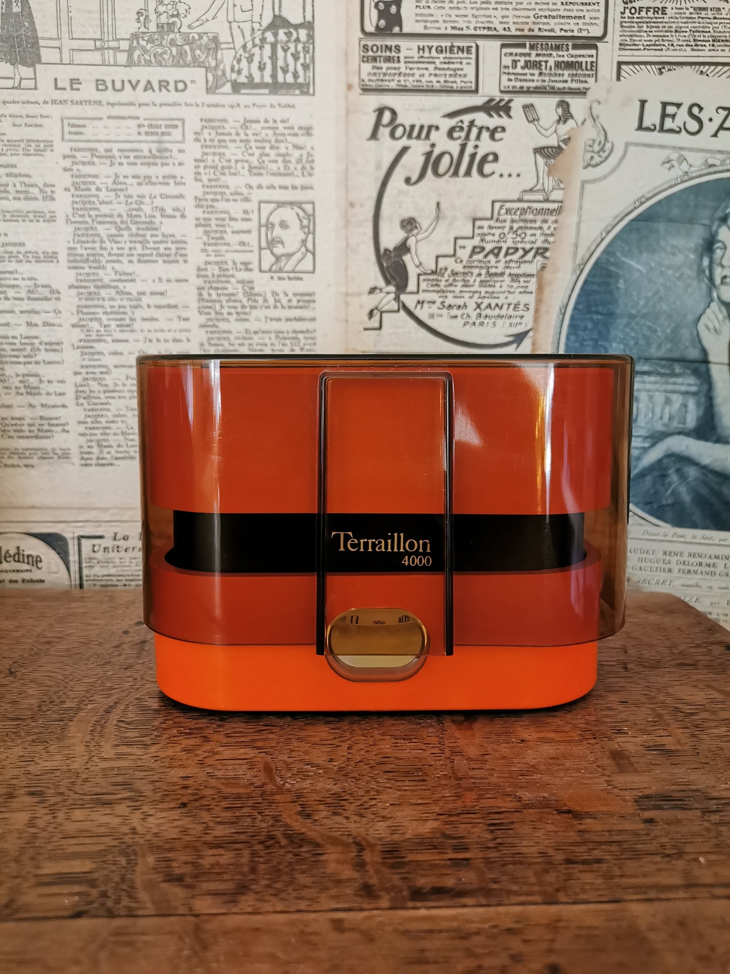 Balance alimentaire vintage Terraillon BA4000 orange