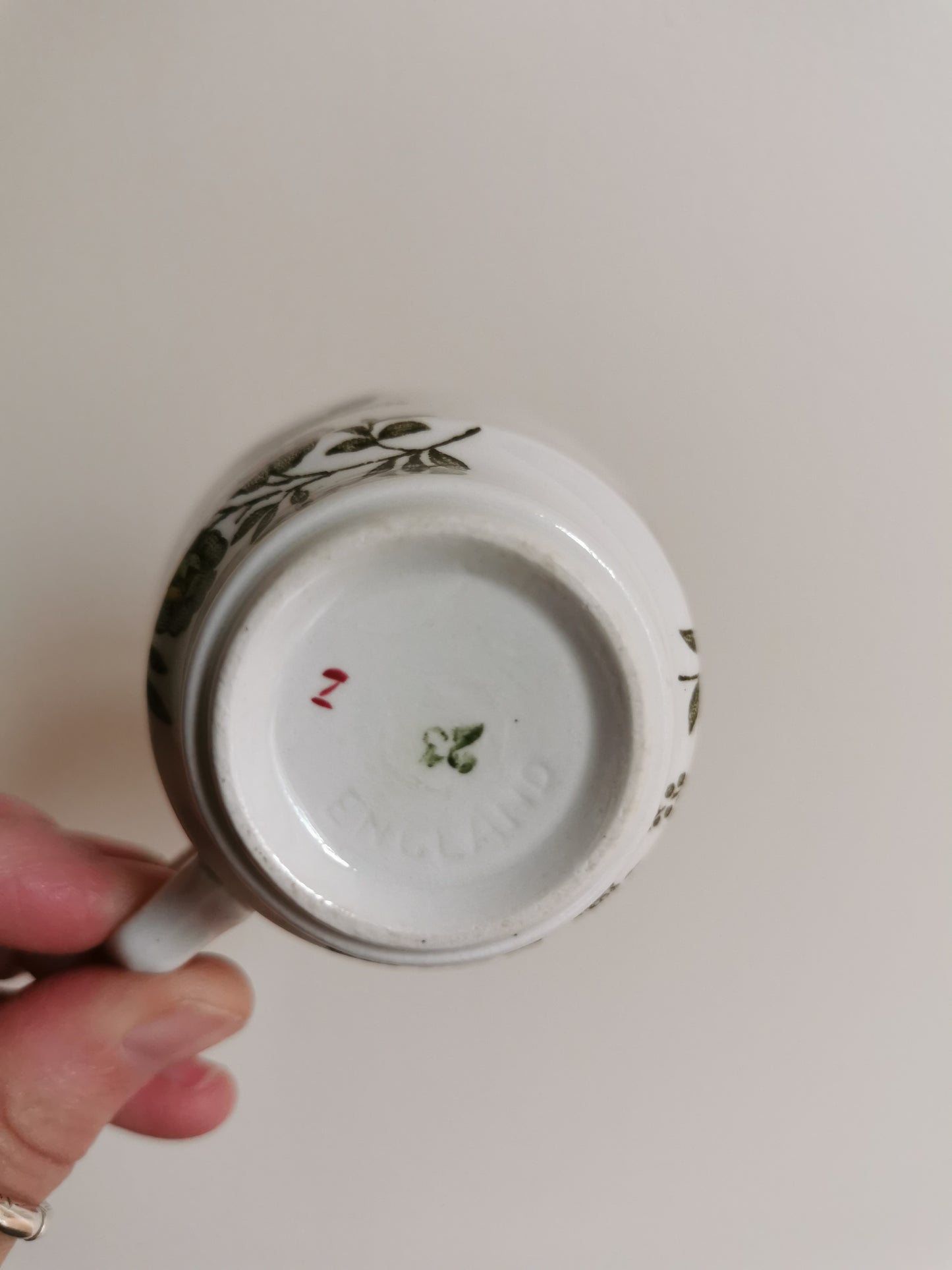 Tasses anglaises vintage Ridgway