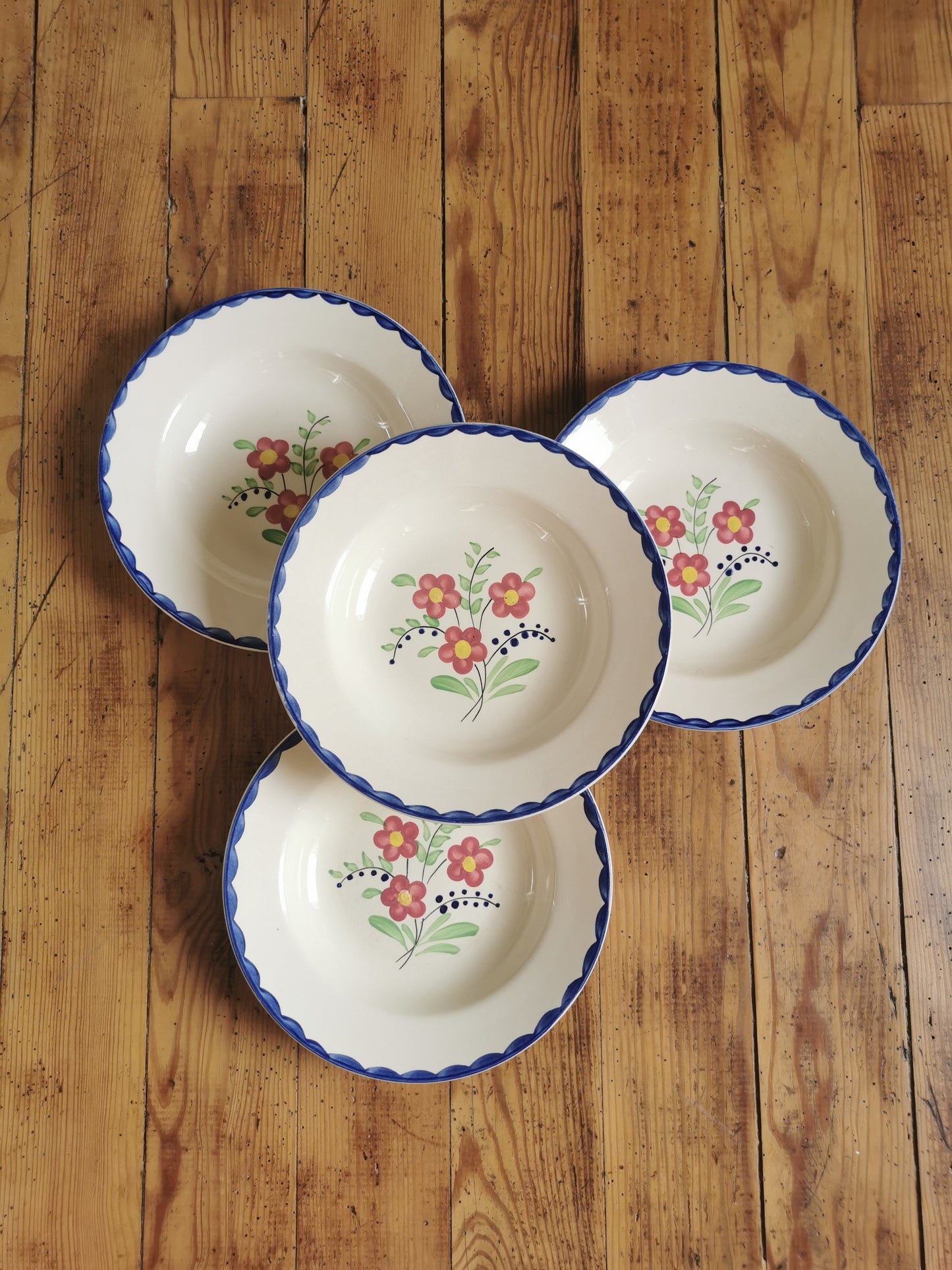 Assiettes creuses Sarreguemines, Barsac