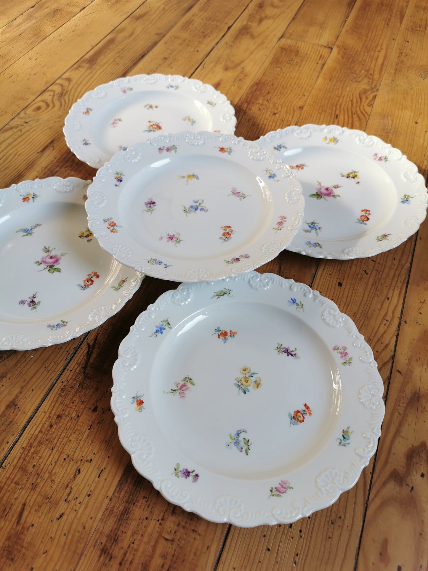 Assiette en porcelaine de Meissen