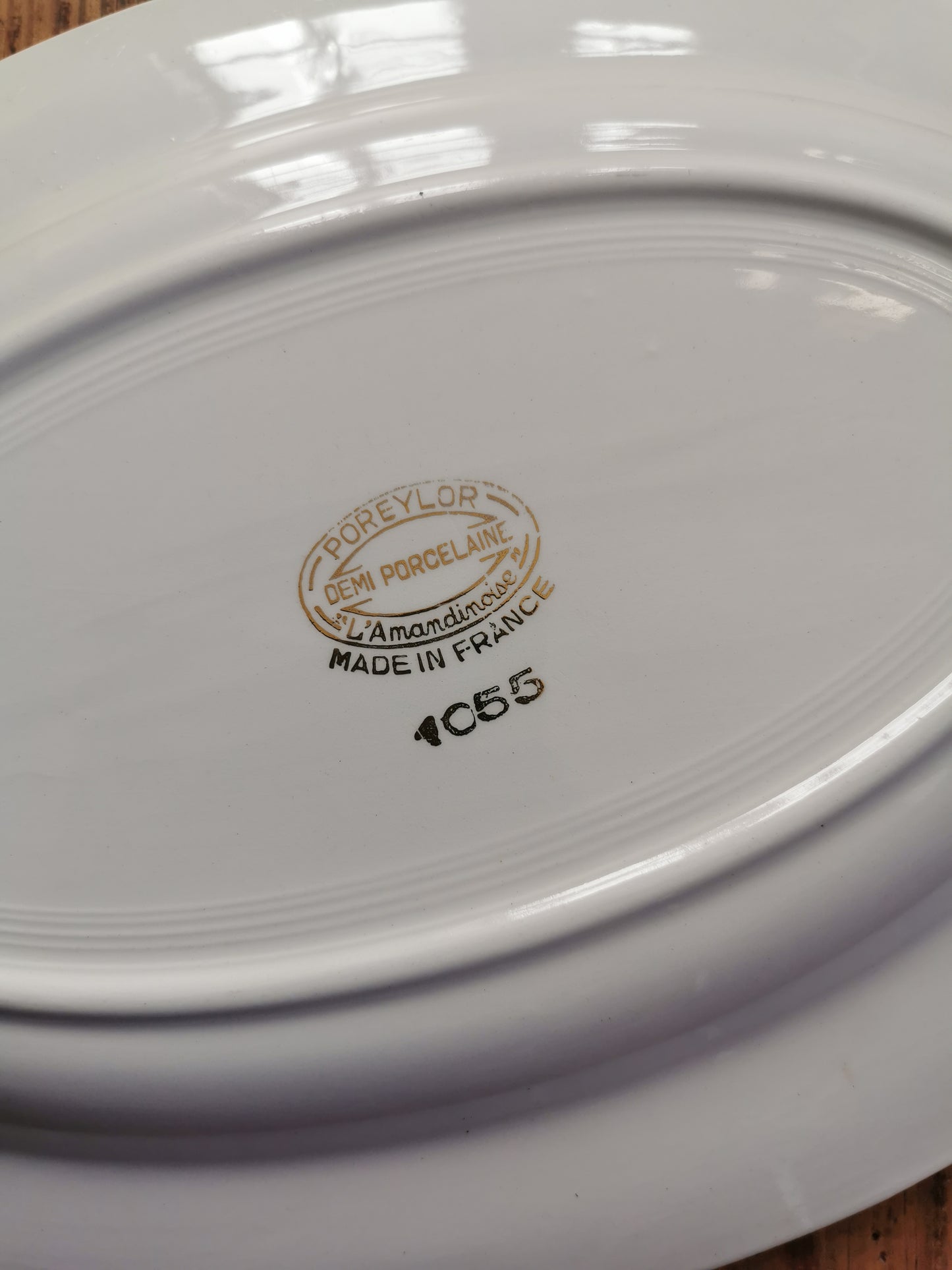 Plat ovale L'Amandinoise 1055