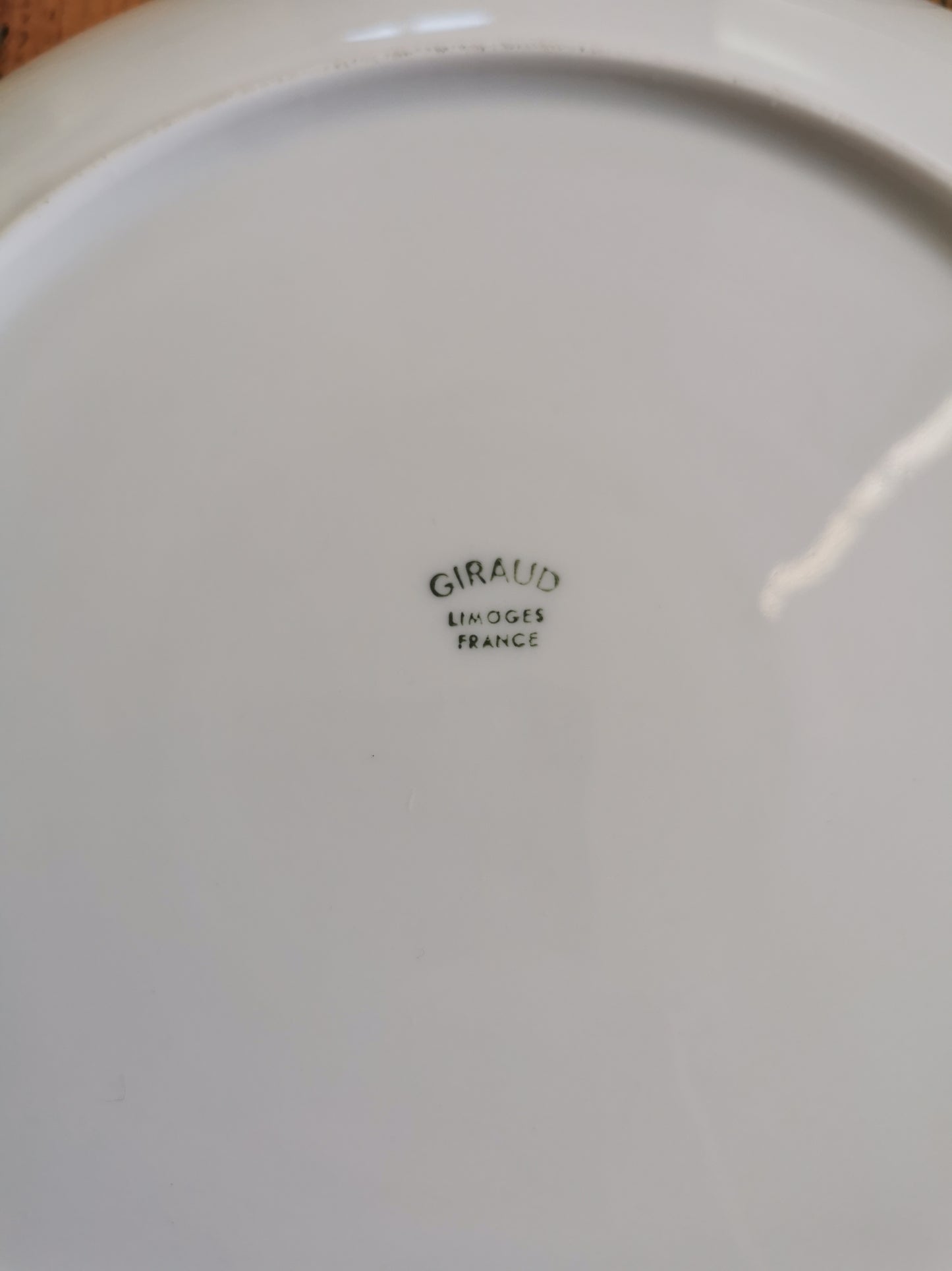 Assiettes plates dépareillées Oiseaux
