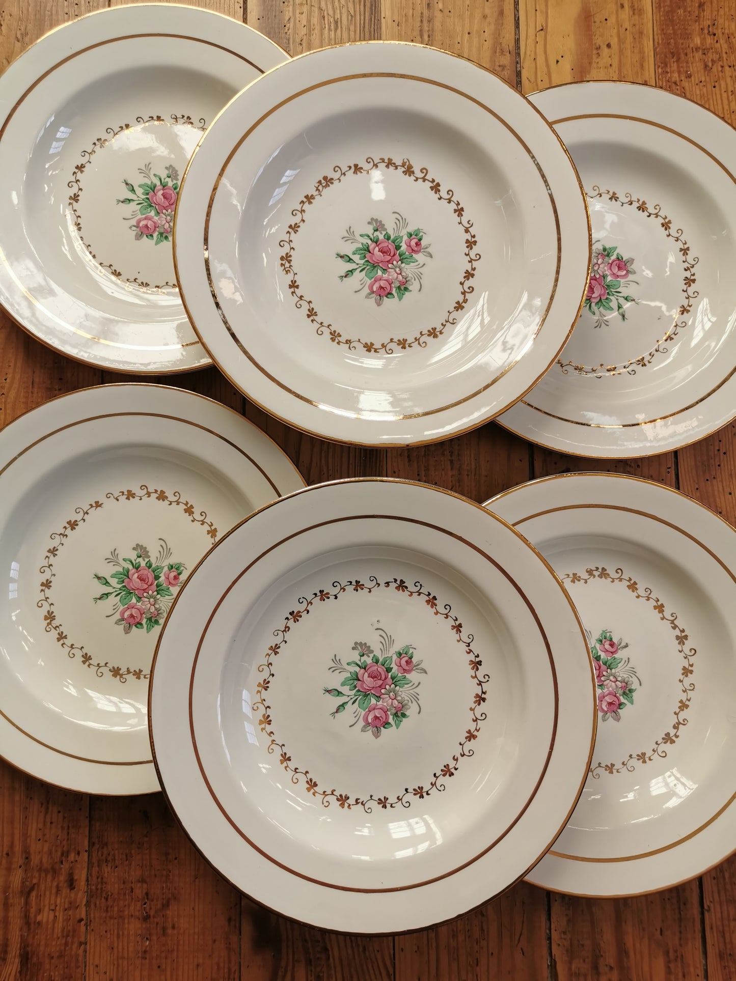 Assiettes creuses L'Amandinoise 1055