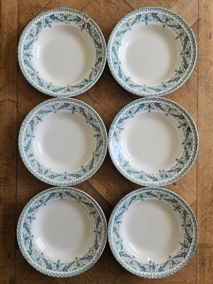 Assiettes creuses Clairefontaine, Kleber