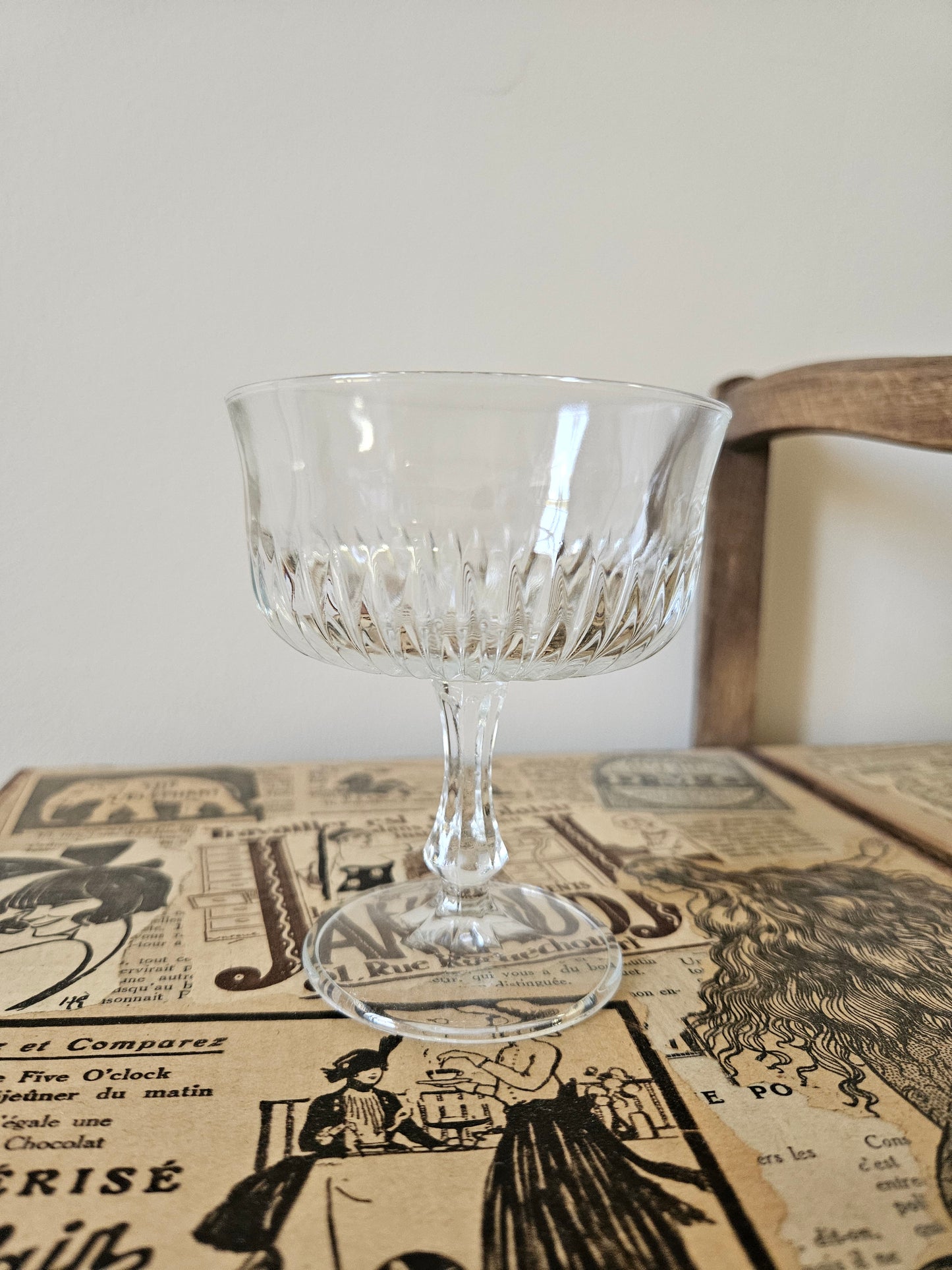 Coupes en verre de Reims "Château"