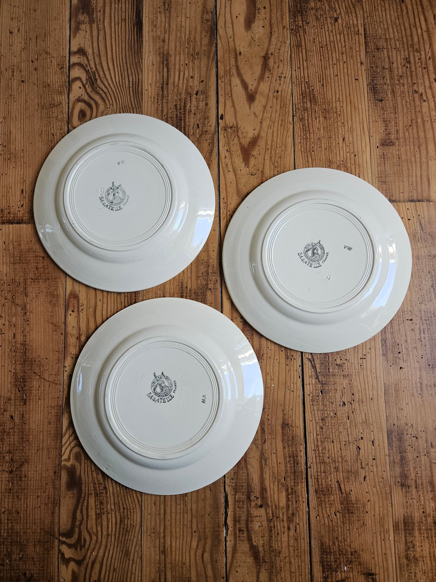 Assiettes plates Hamage & Moulin des Loups, Bagatelle