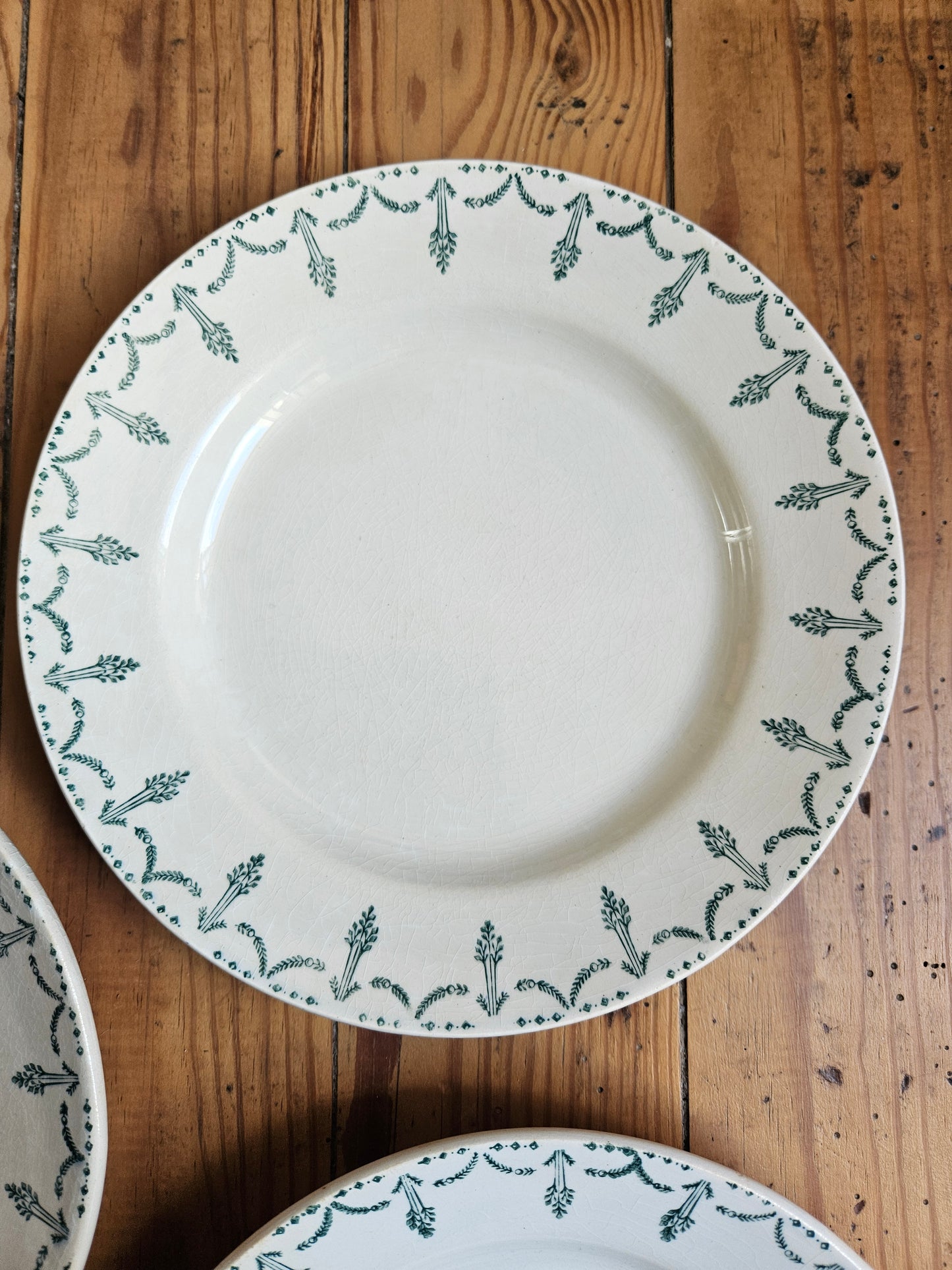 Assiettes plates Gien