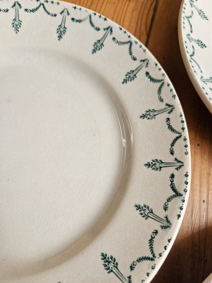 Assiettes plates Gien