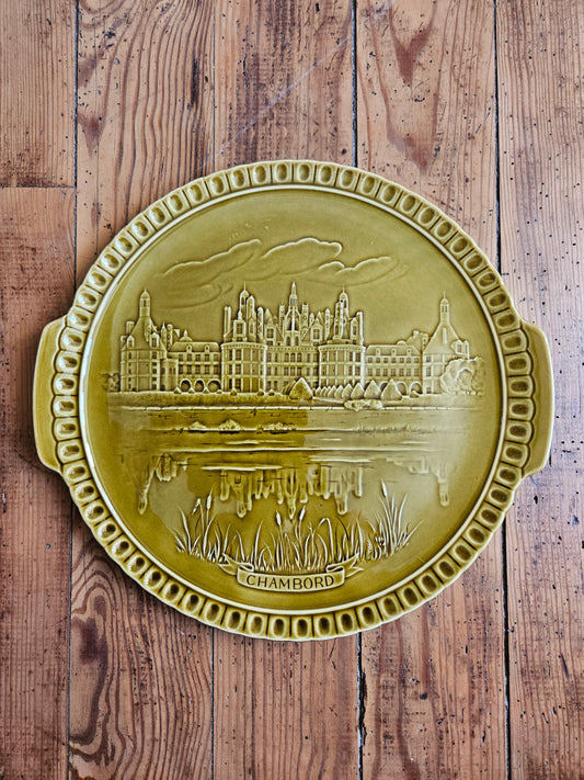 Plat à tarte Gien, Chambord