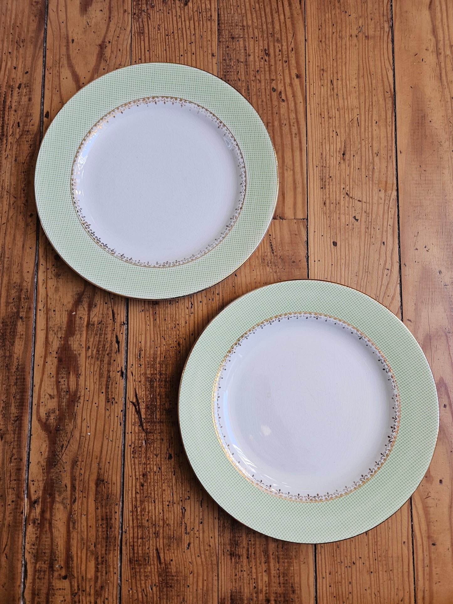 Mix d’assiettes plates dépareillées #2