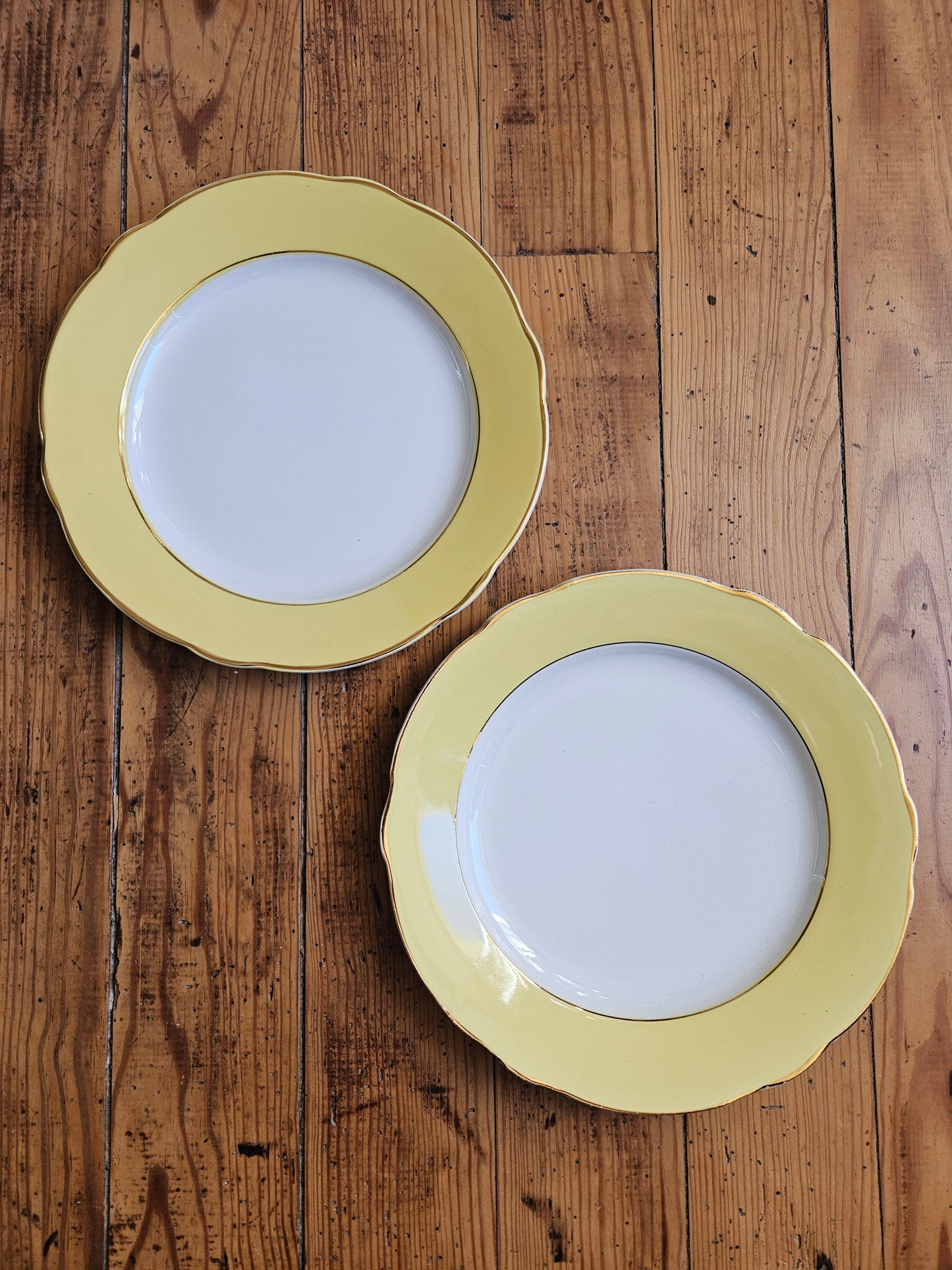 Mix d’assiettes plates dépareillées #2