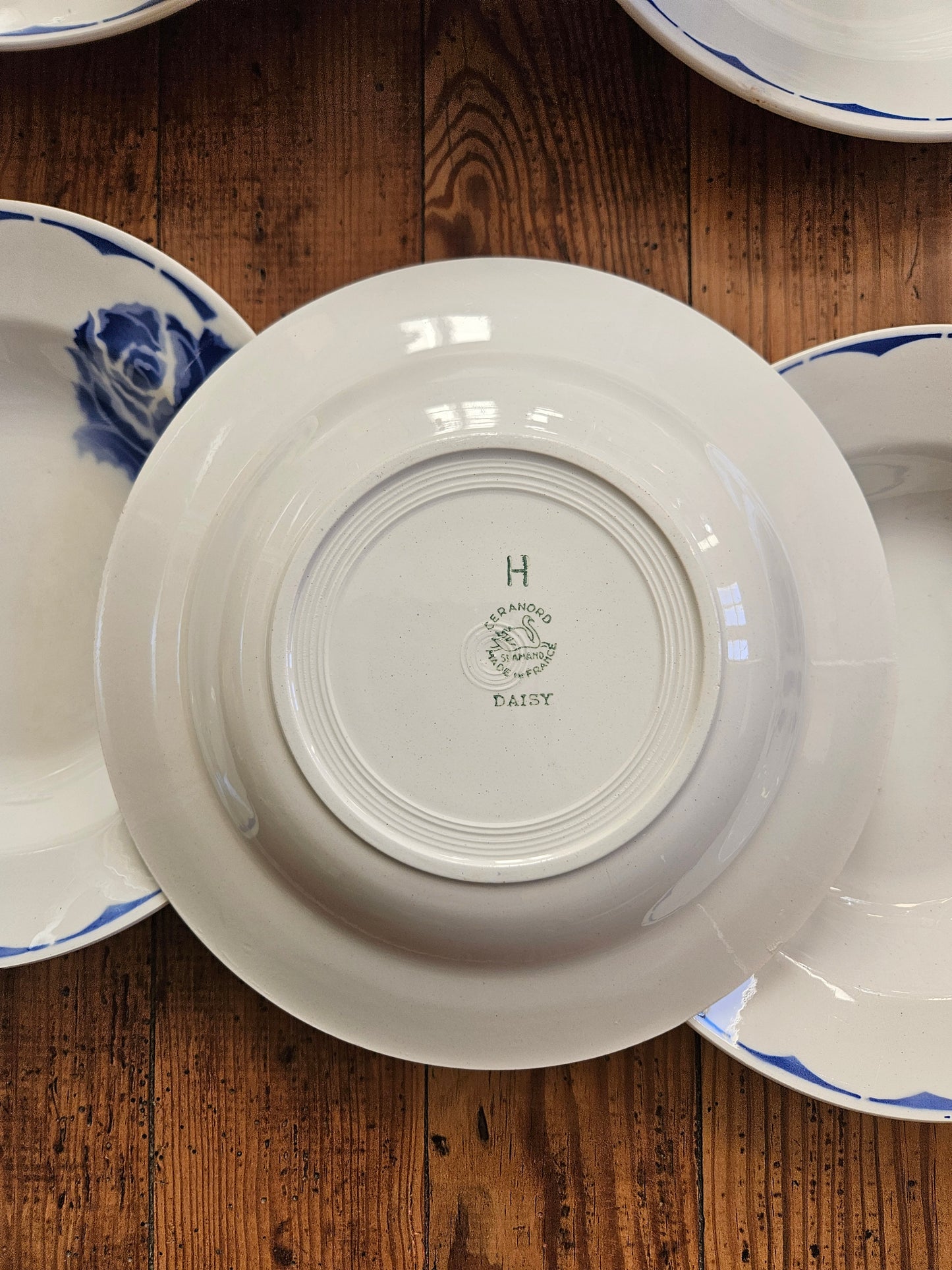 Assiettes creuses Ceranord, Daisy