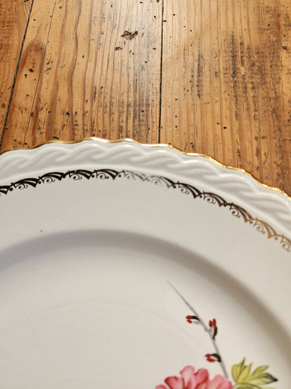 Plat à gâteau L’Amandinoise à fleurs