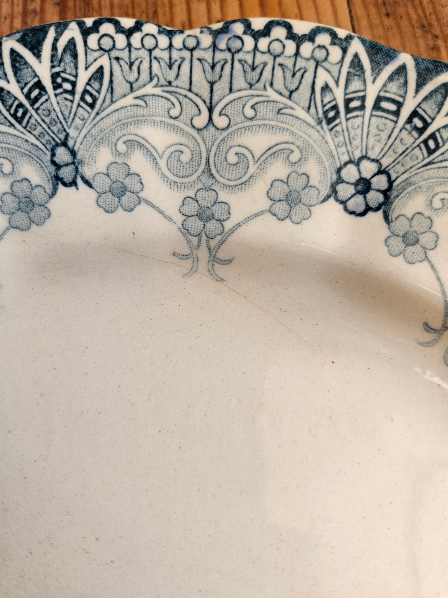 Assiette plate H. Boulenger & Cie, Henriette