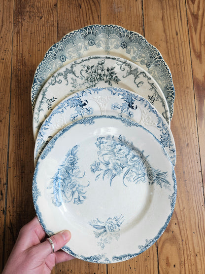 Assiette plate H. Boulenger & Cie, Henriette