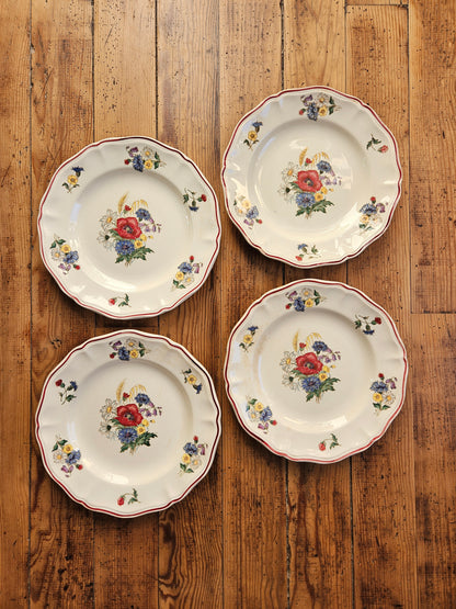Assiettes plates Sarreguemines, Agreste